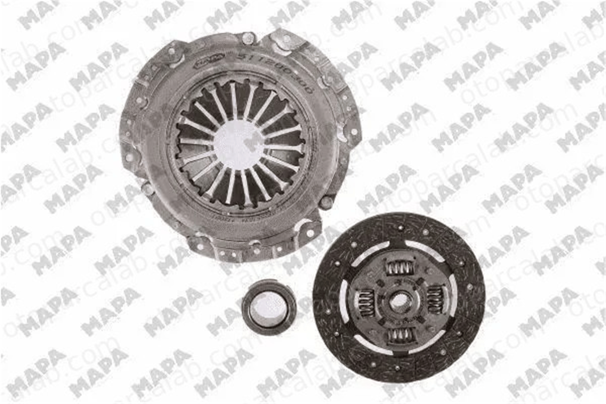 MAPA 010200400 Debriyaj Seti OPEL ASCONA C ASCONA C Hatchback 1606702 90421585