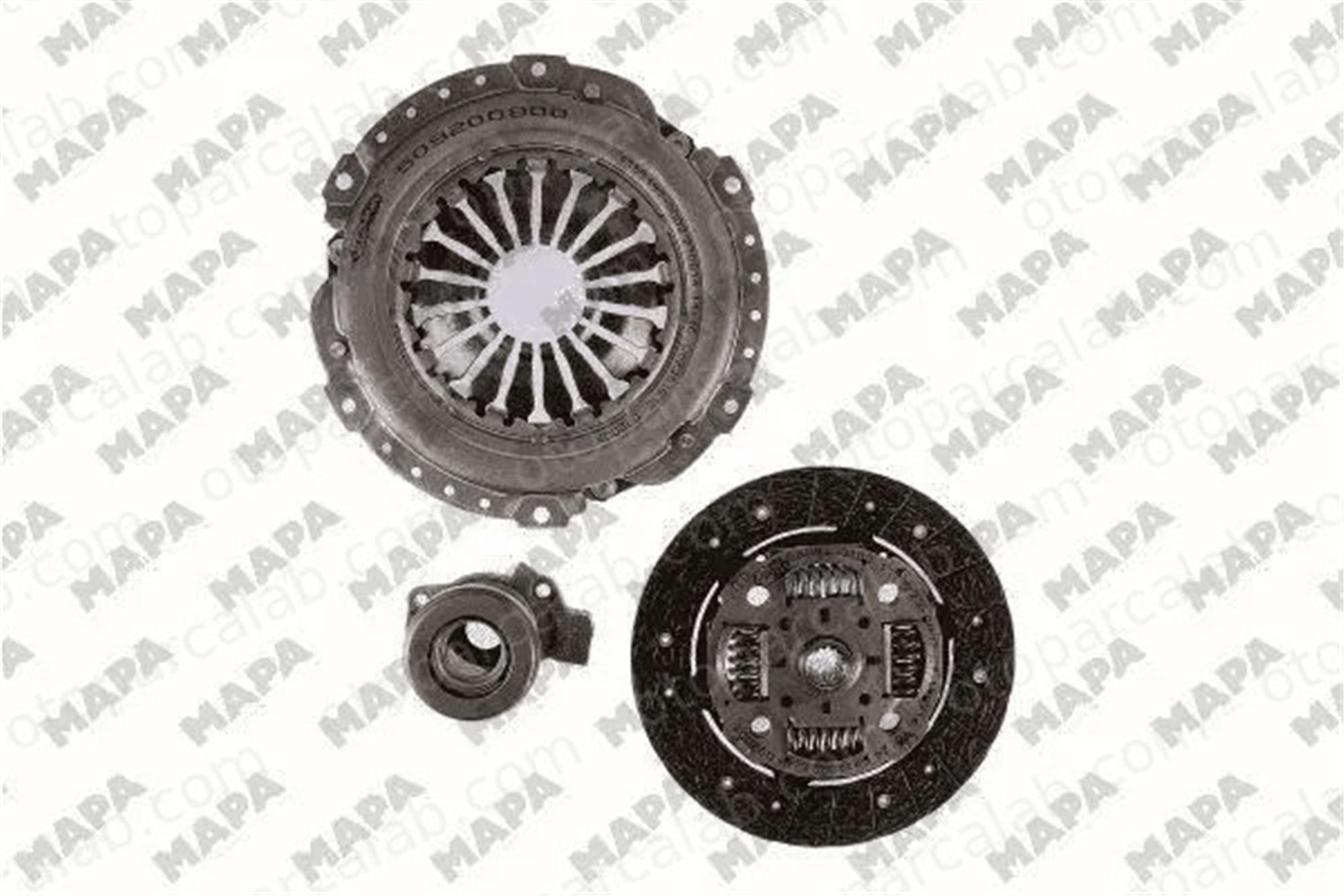 MAPA 012200608 Debriyaj Seti OPEL ASTRA G Station wagon ASTRA G Coupe 1606157 1606546
