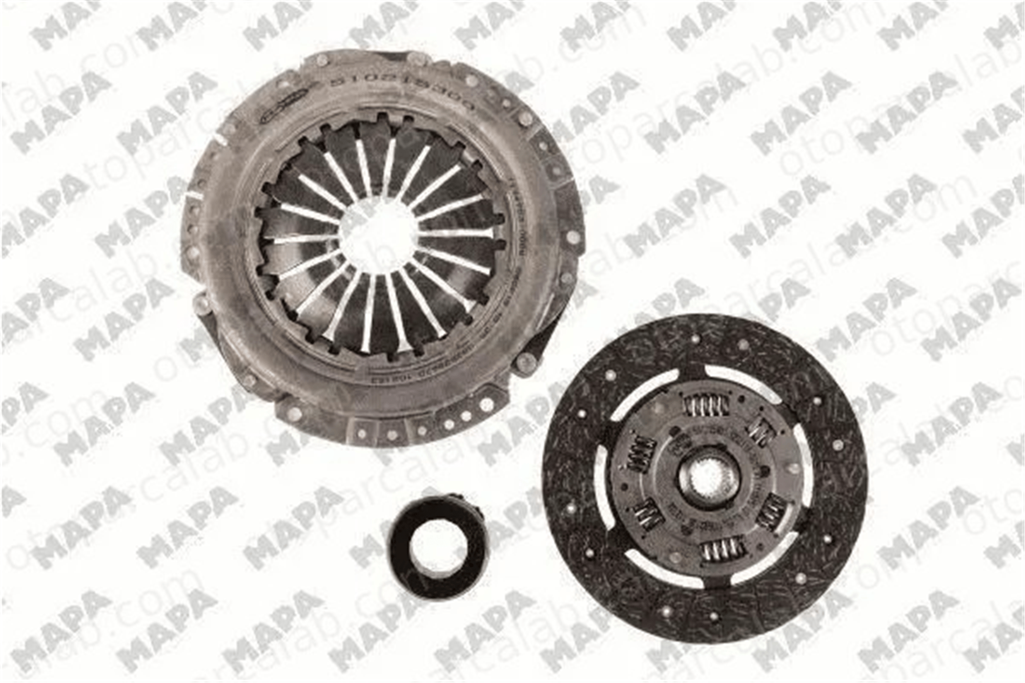 MAPA 013215700 Debriyaj Seti ROVER 800 MG MG TF GCK552AF