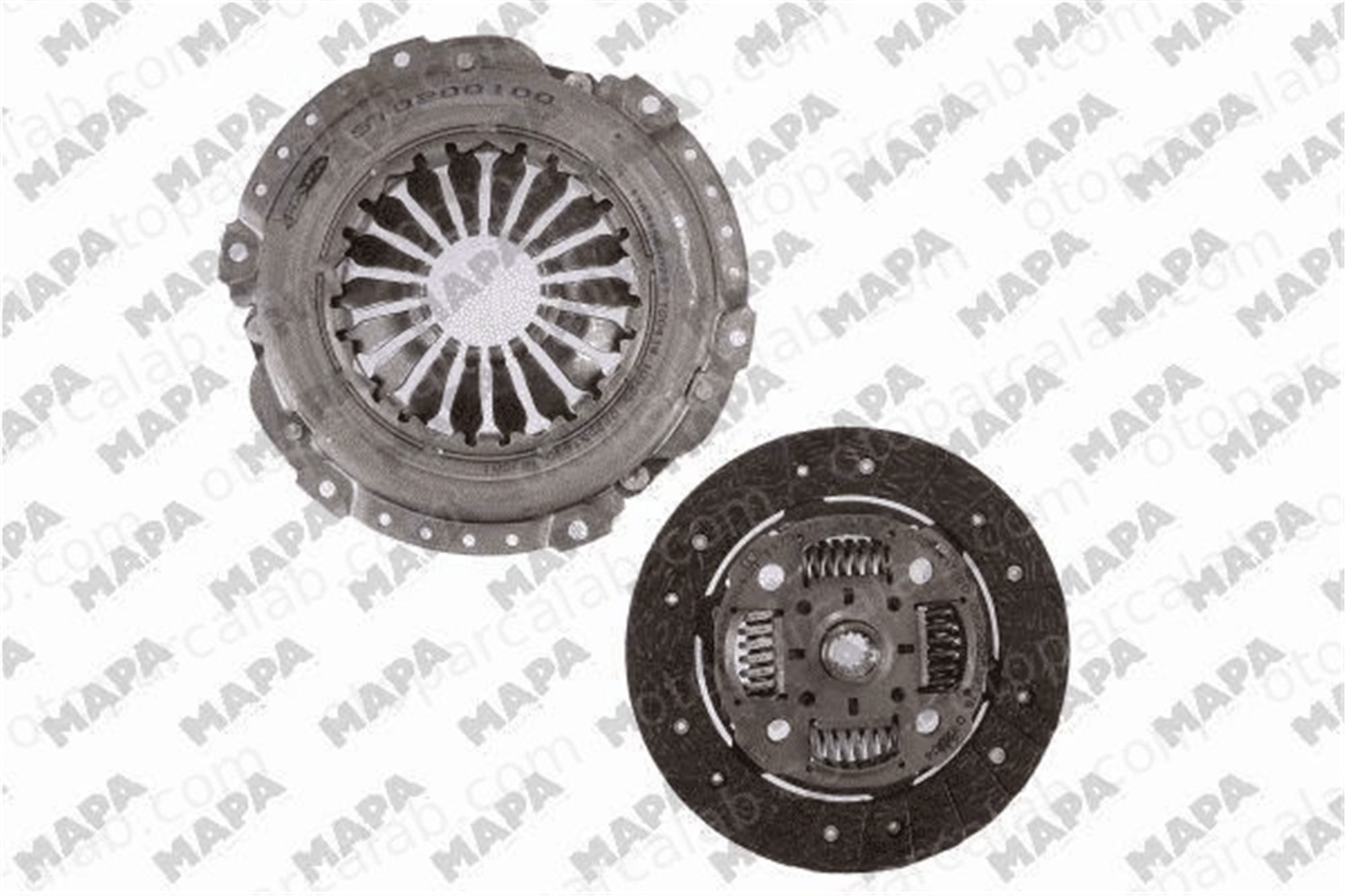 MAPA 016200109 Debriyaj Seti OPEL ASTRA G Station wagon COMBO Kasa/büyük limuzin 1606489 93188065
