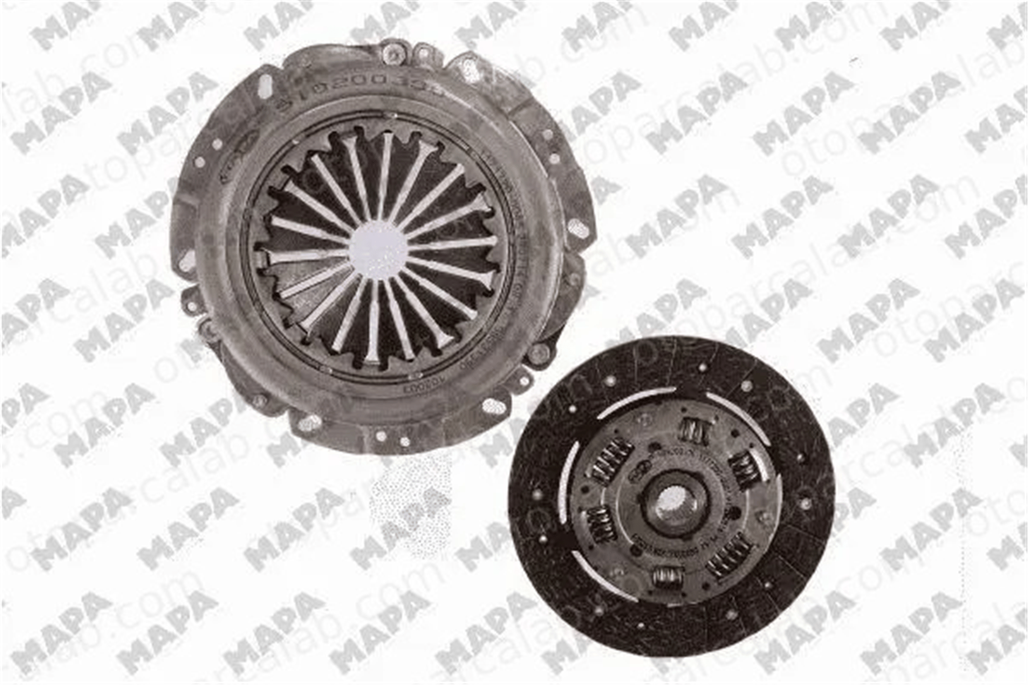 MAPA 021200309 Debriyaj Seti RENAULT CLIO II KANGOO 7701477017 7701471469