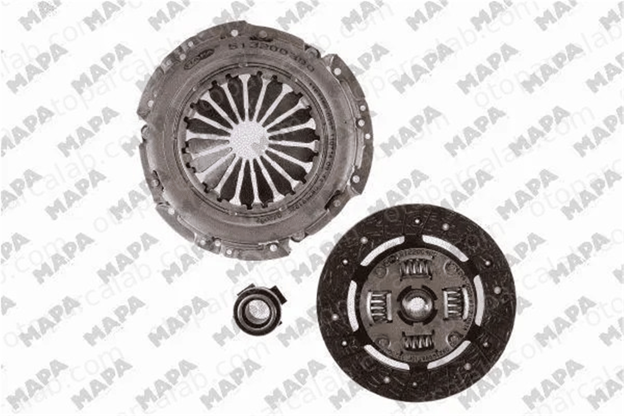 MAPA 023200500 Debriyaj Seti FIAT PANDA 500 1578136 1583042