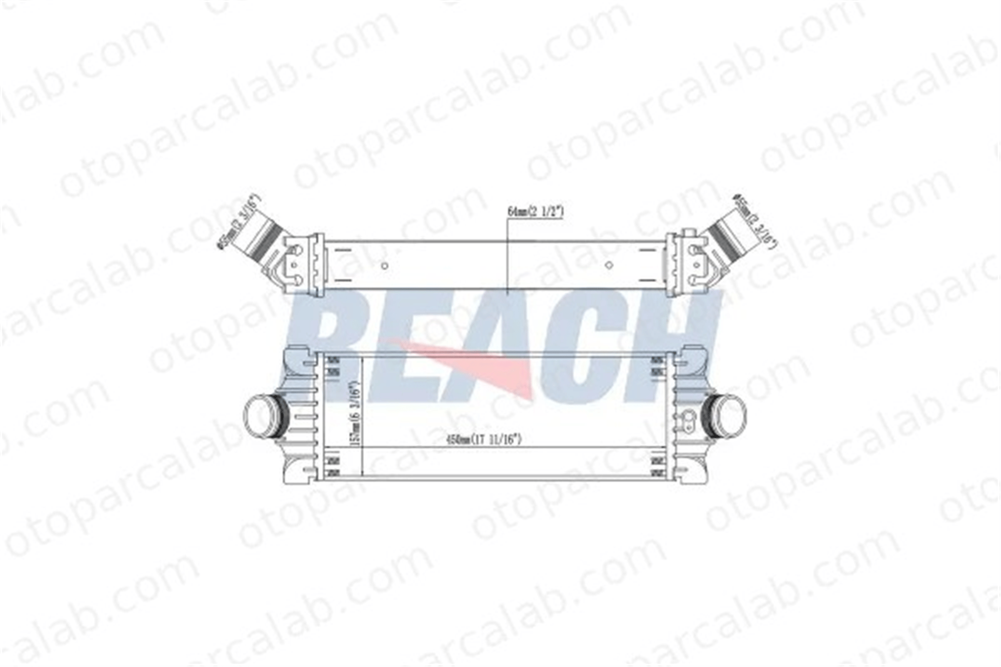 MARGO 2525023 Turbo Radyatörü FORD TRANSIT Panelvan/Van TRANSIT Platform şasi CC119L440AF 1748579