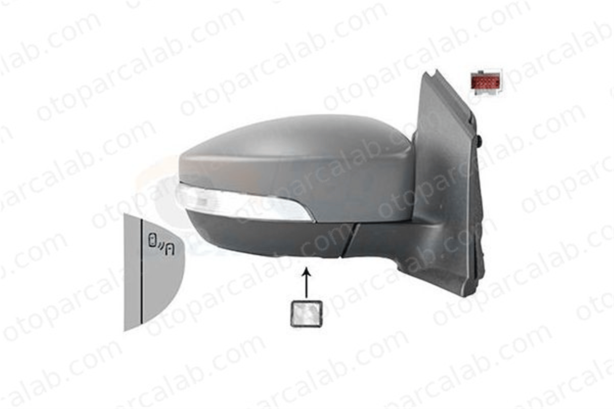 MARGO 2900127 Dikiz Aynası Dış Sağ FORD KUGA II KUGA II VAN DV4417682KE 2326070