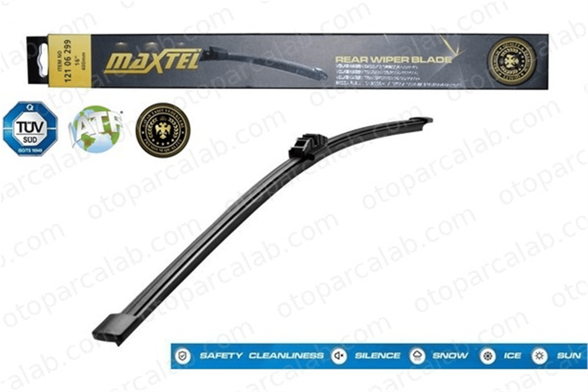 MAXTEL 12109448 Silecek Süpürgesi Arka 350 mm - 14 inç BMW 5 Touring VOLVO V70 III 3397008192 A3397008192