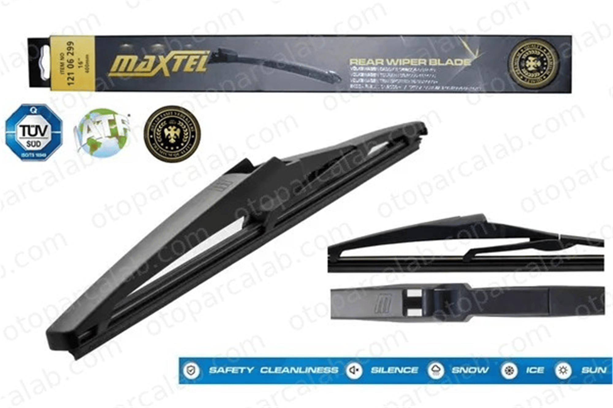 MAXTEL 12201911 Silecek Süpürgesi Arka 275 mm - 11 inç HYUNDAI KONA SUZUKI ALTO K10 3397011428 98850