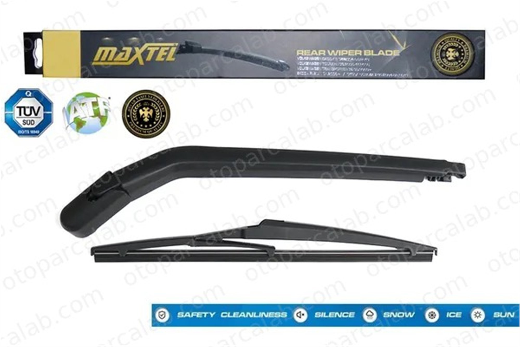 MAXTEL 12603231 Silecek Süpürgesi Arka Hybrid Tip 305 mm - 12 inç TOYOTA AVENSIS Station wagon LAND ROVER DISCOVERY SPORT 988151J000 988151J001