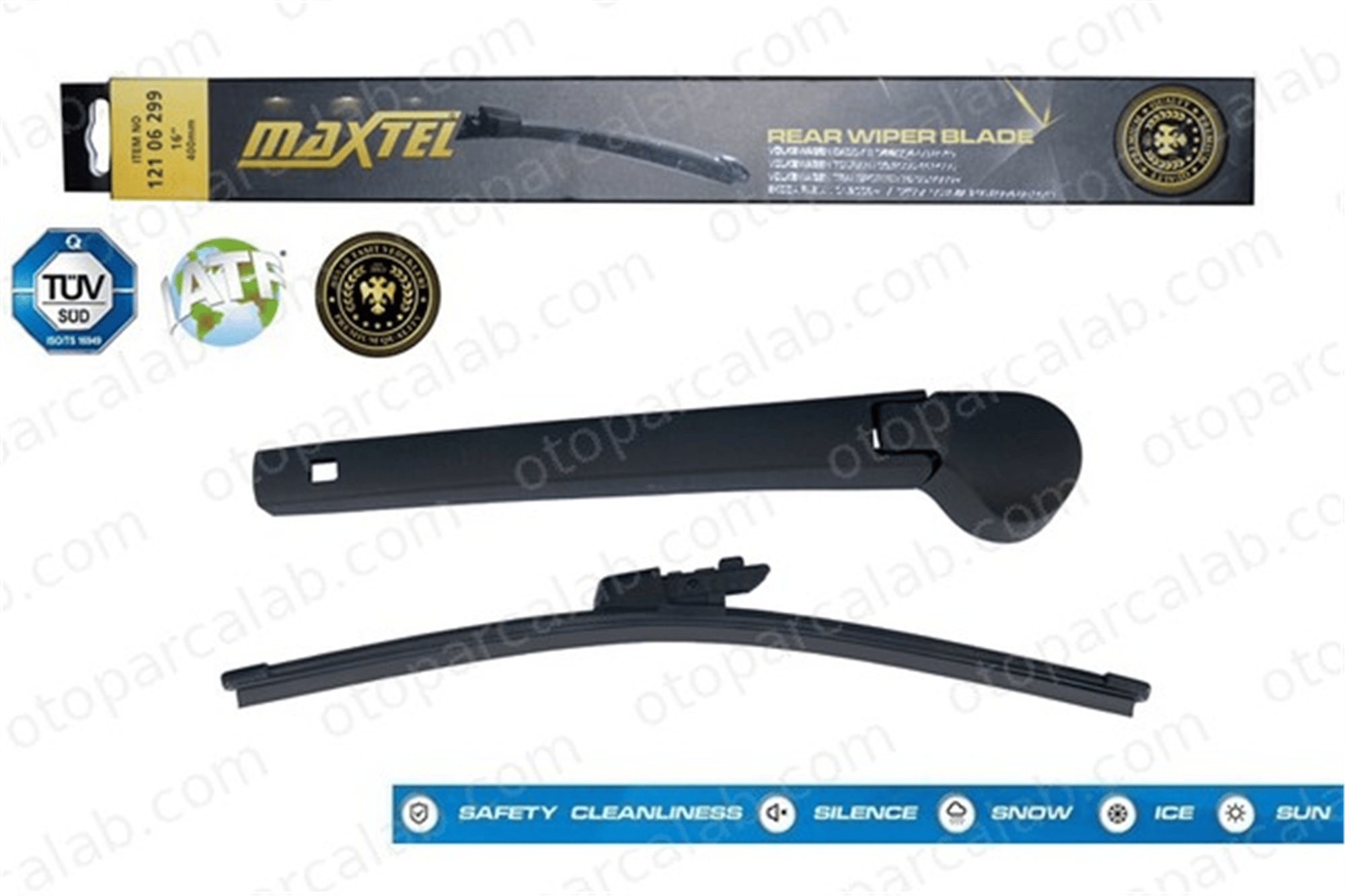 MAXTEL 12606269 Silecek Süpürgesi Arka 285 mm - 11 inç VW GOLF VII POLO V 5G6955427 6F0955427