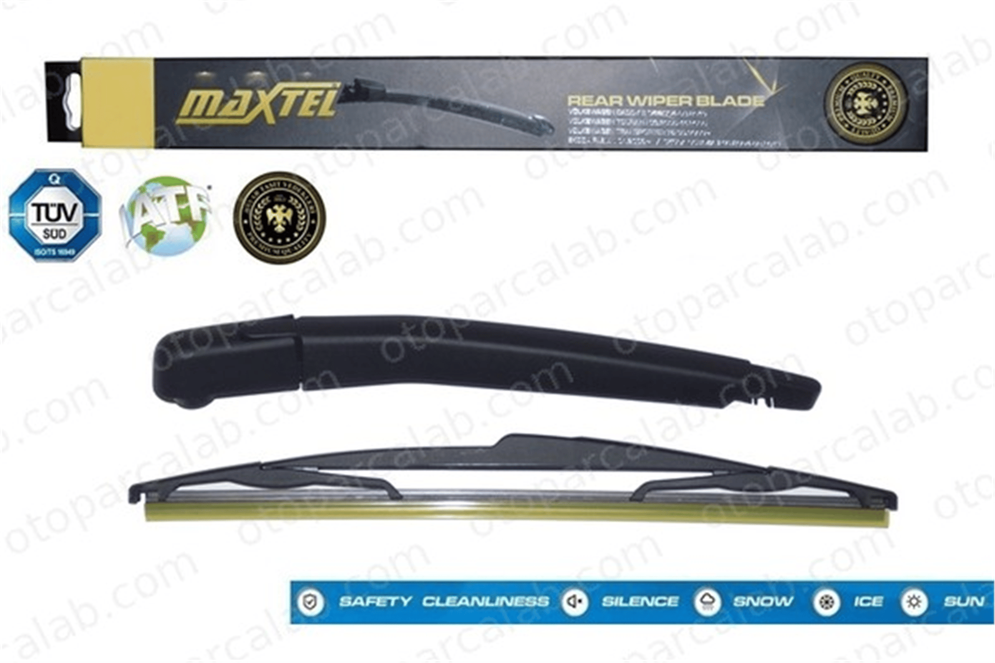 MAXTEL 12607545 Silecek Süpürgesi Arka 350 mm - 14 inç RENAULT LAGUNA II Grandtour CLIO III 6272563 6272287