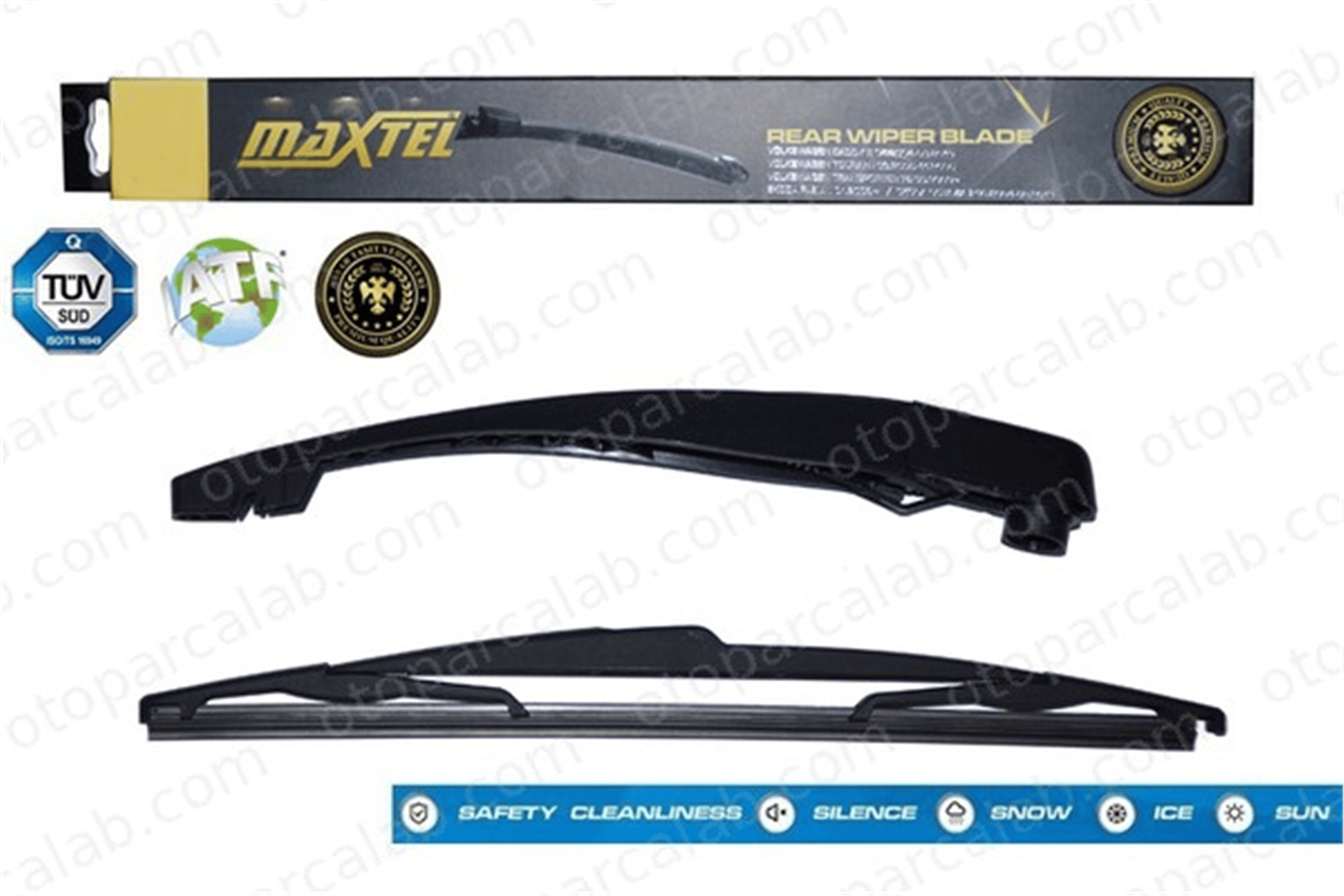 MAXTEL 12611411 Silecek Süpürgesi Arka 350 mm - 14 inç RENAULT LAGUNA II Grandtour CLIO III 642393 50509442