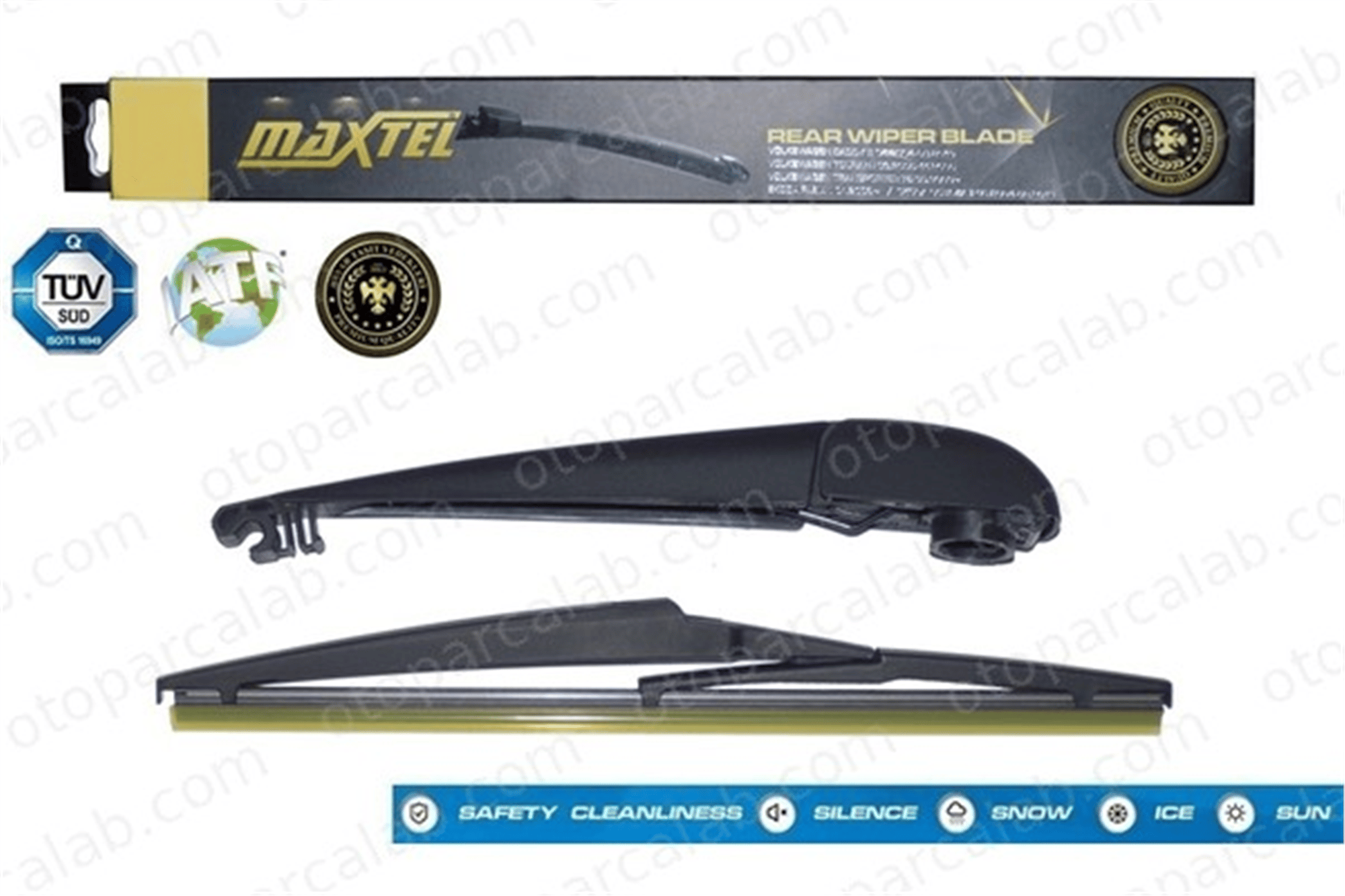 MAXTEL 12613568 Silecek Süpürgesi Arka 305 mm - 12 inç CITROËN C1 C1 II 1612434880 1635156680