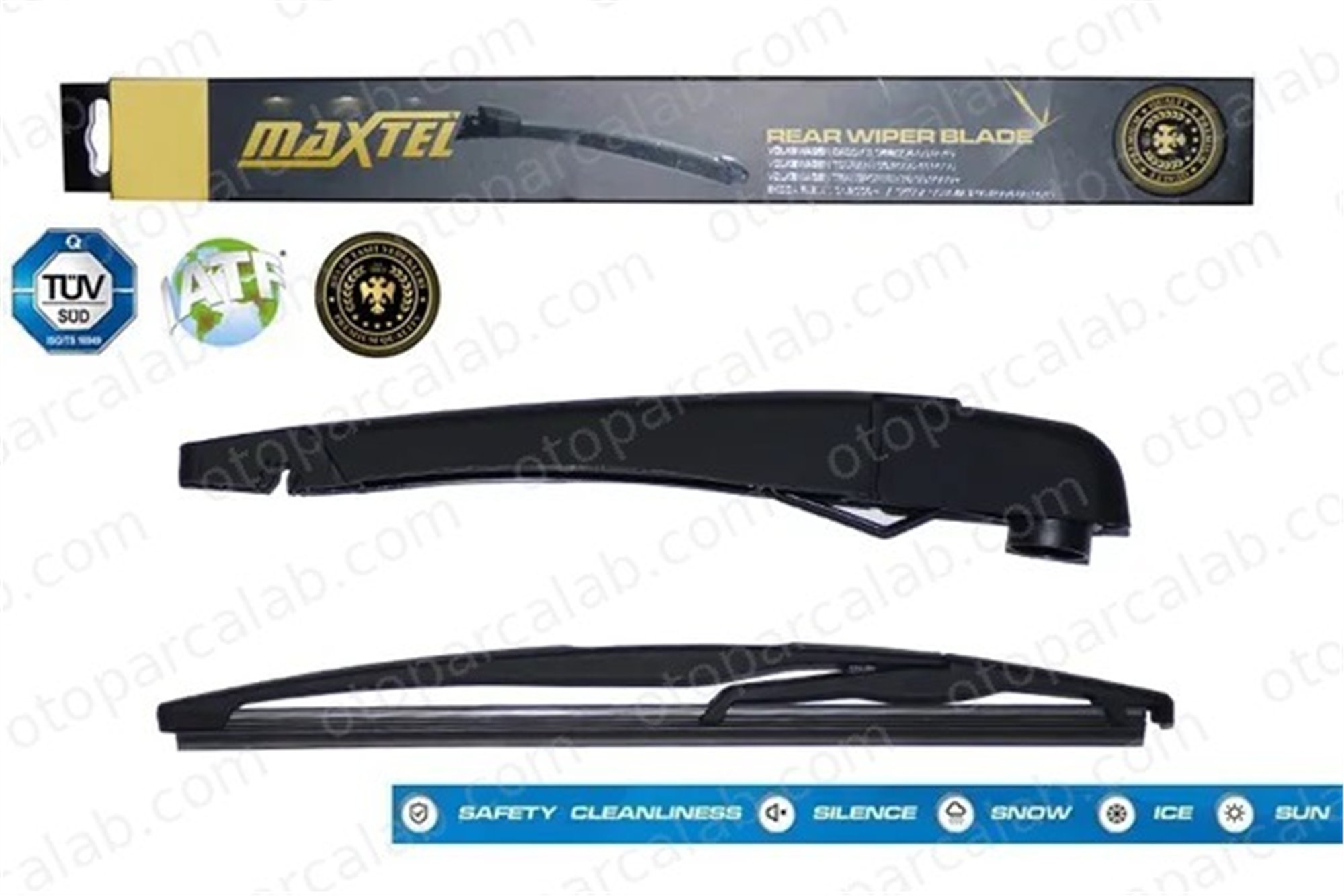 MAXTEL 12619444 Silecek Süpürgesi Arka 275 mm - 11 inç MERCEDES-BENZ E-SERISI T-Model RENAULT CLIO II 9501679 50508588