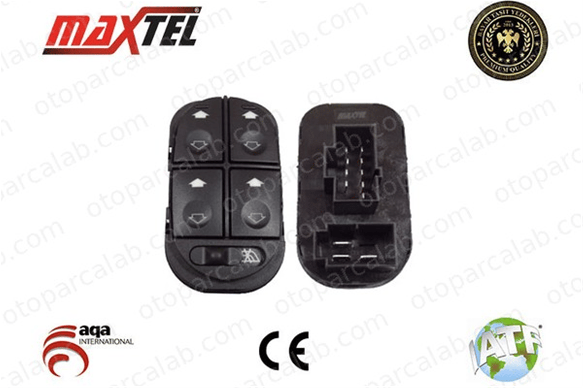 MAXTEL 18202031 Cam Açma Düğmesi Ön Sol FORD MONDEO I MONDEO I Sedan 93BG14A132AB 1113032