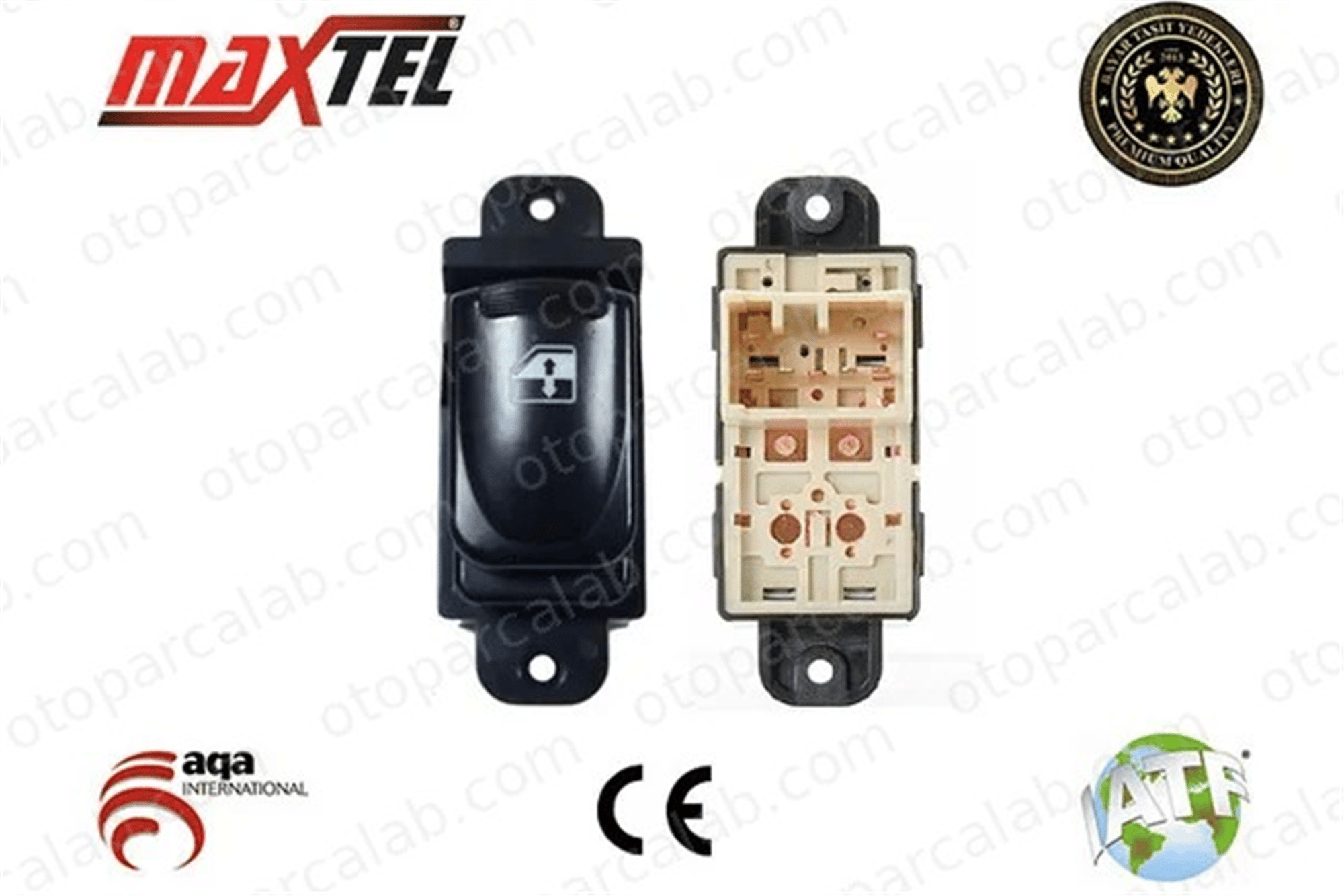 MAXTEL 18203014 Cam Açma Düğmesi Ön Sağ HYUNDAI ACCENT III ACCENT III Sedan 935801E000