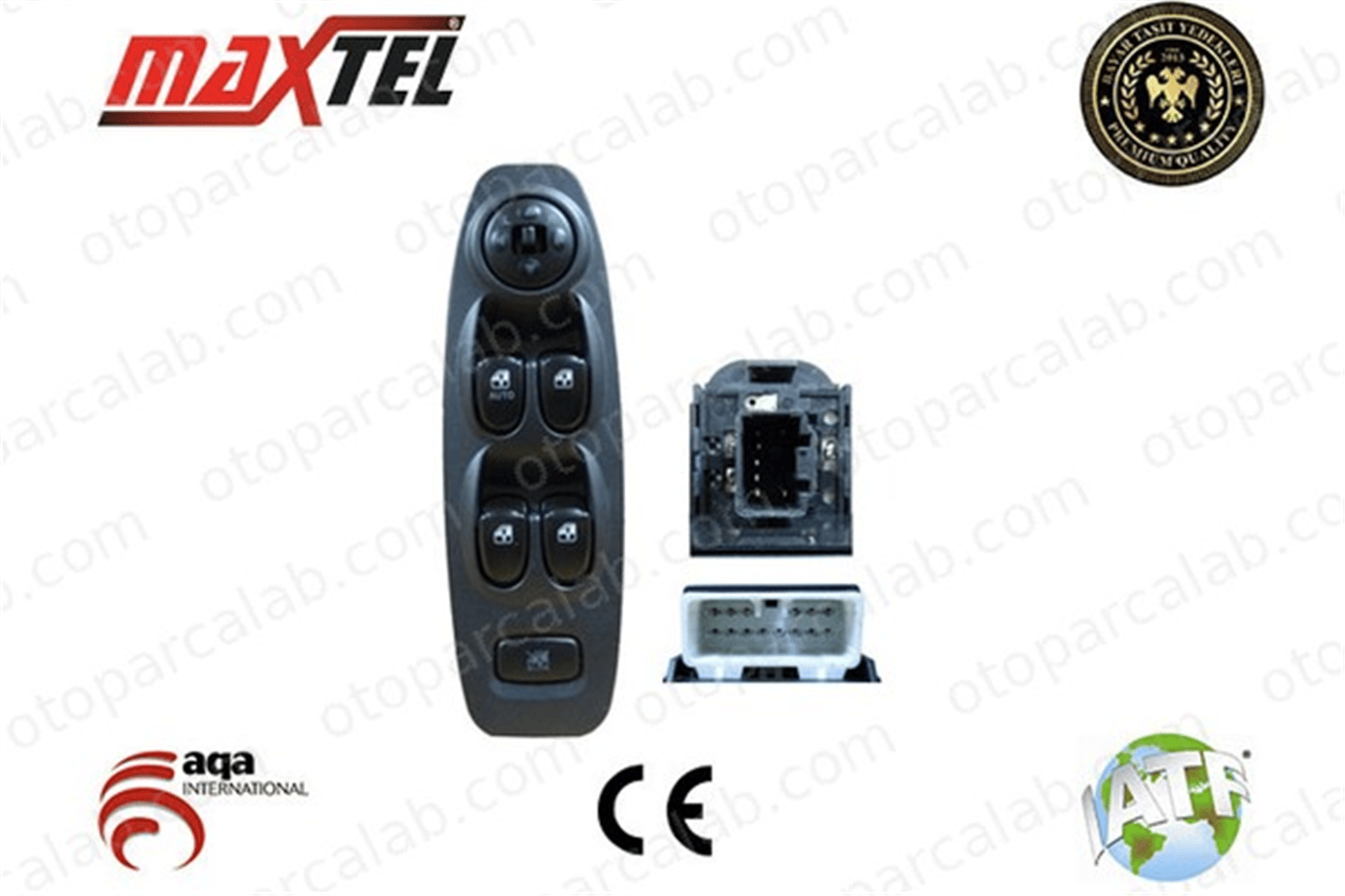 MAXTEL 18203015 Cam Açma Düğmesi Ön Sol HYUNDAI ACCENT II ACCENT II Sedan 9357025300PK 9357025300