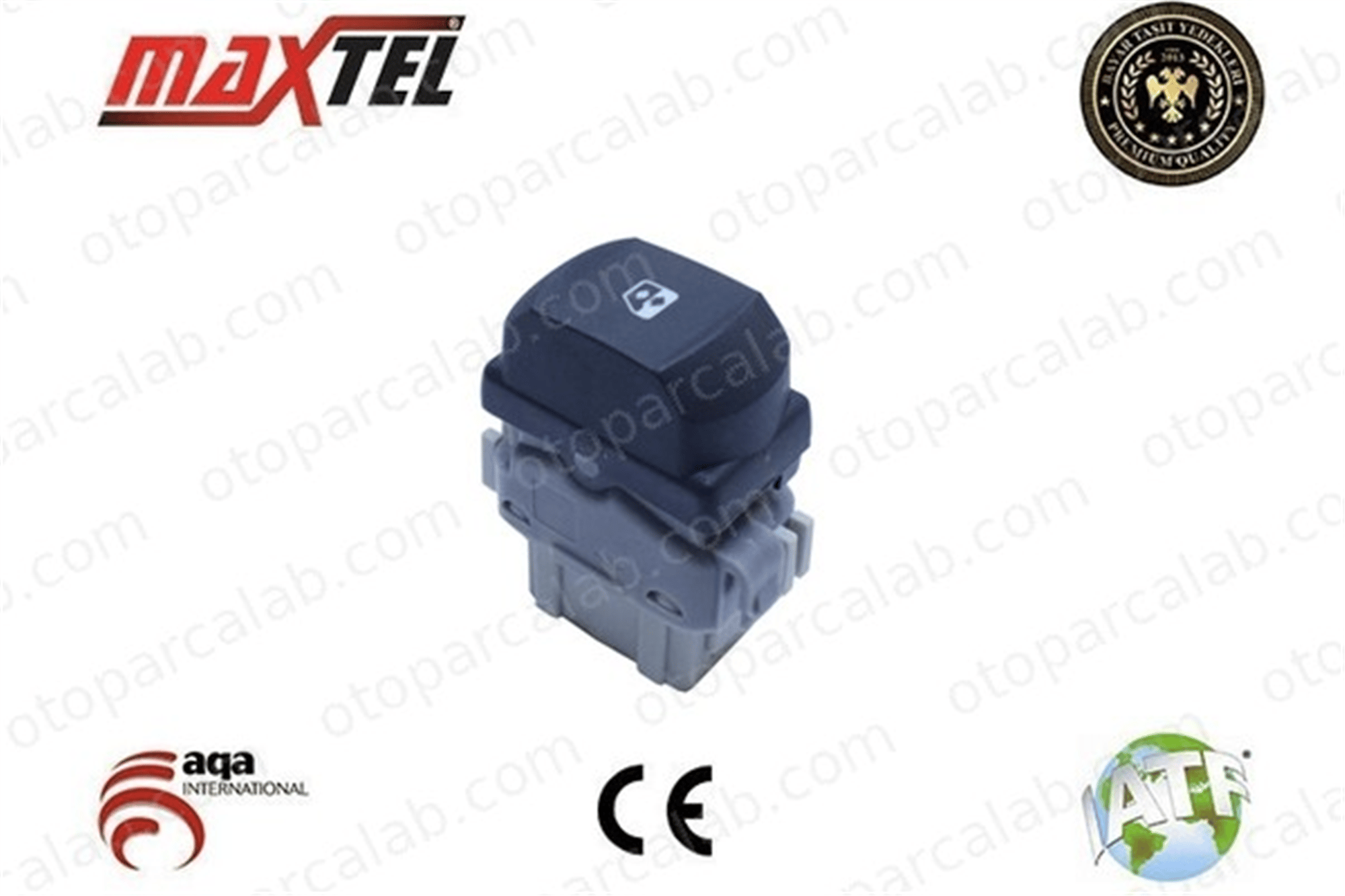 MAXTEL 18204013 Cam Açma Düğmesi Ön Sağ RENAULT MEGANE II MEGANE II Sedan 8200315013 8200414962