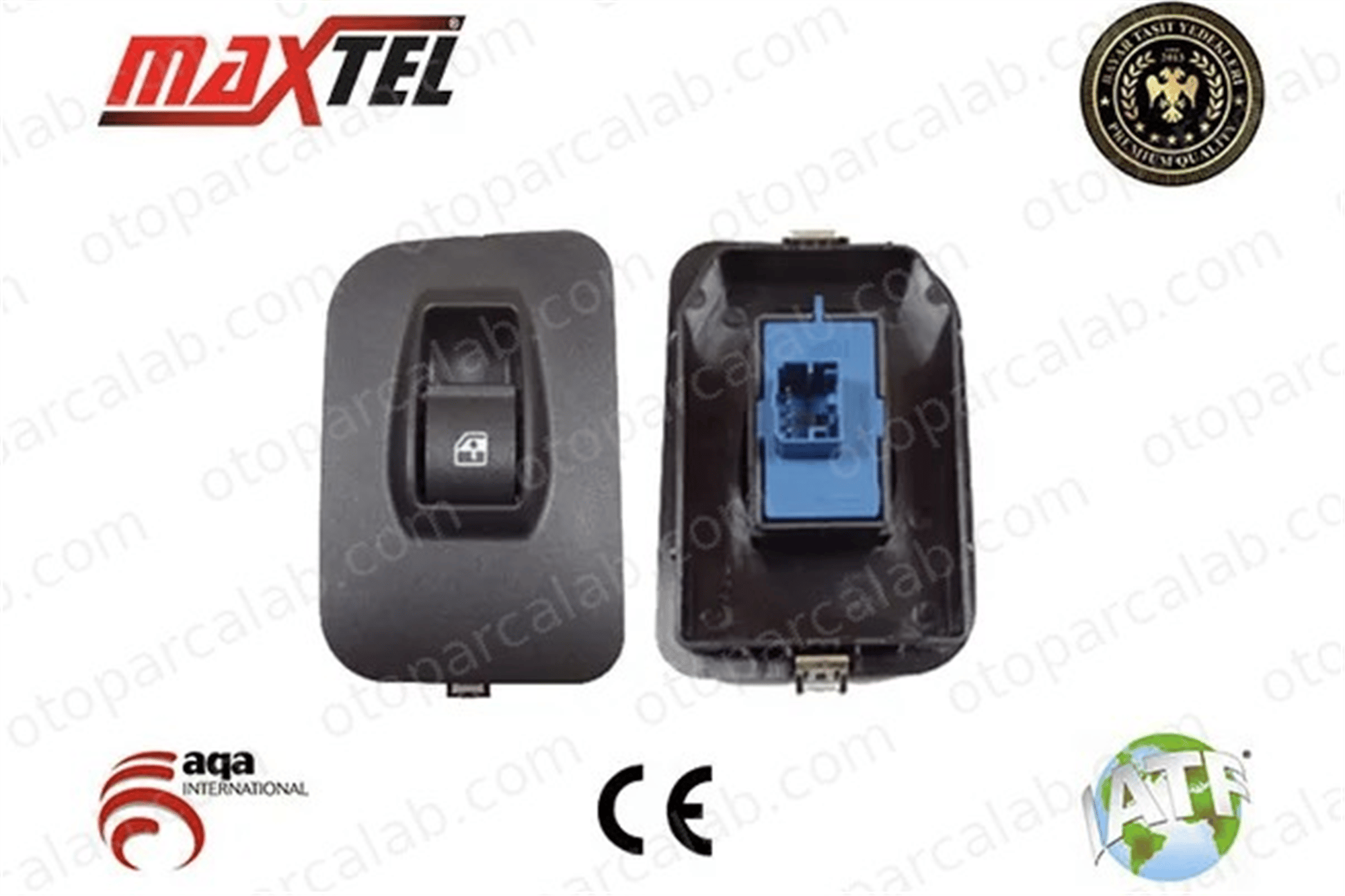 MAXTEL 18205040 Cam Açma Düğmesi Ön Sağ FIAT DOBLO MPV FIORINO Kasa/büyük limuzin 735461282 735417033