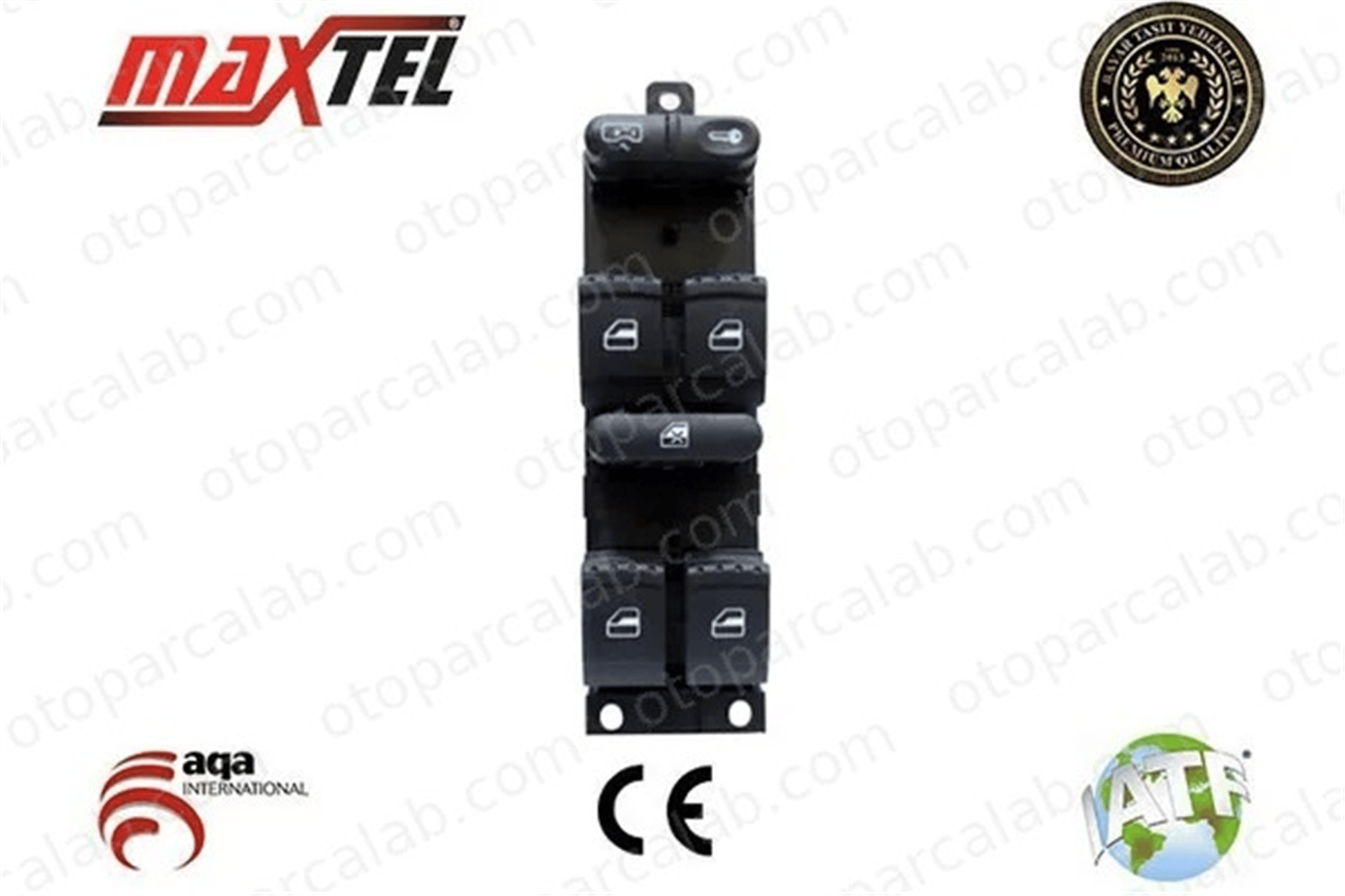MAXTEL 18206001 Cam Açma Düğmesi Ön Sol VW BORA I GOLF IV 1J4959857B 1J4959857