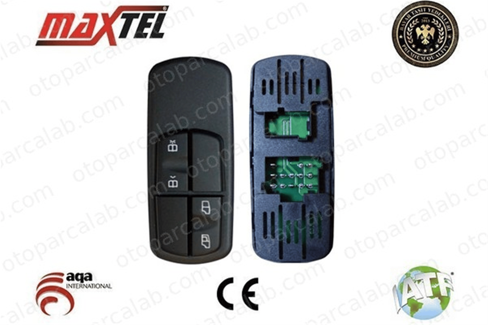 MAXTEL 18208103 Cam Açma Düğmesi Ön Sağ MERCEDES-BENZ AXOR 2 15452013 0015452013