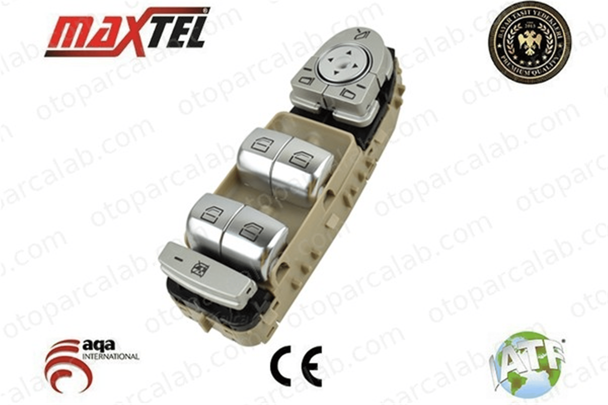 MAXTEL 18208175 Cam Açma Düğmesi Ön Sol MERCEDES-BENZ C-SERISI T-Model GLC Coupe A2059056811 A2057200648