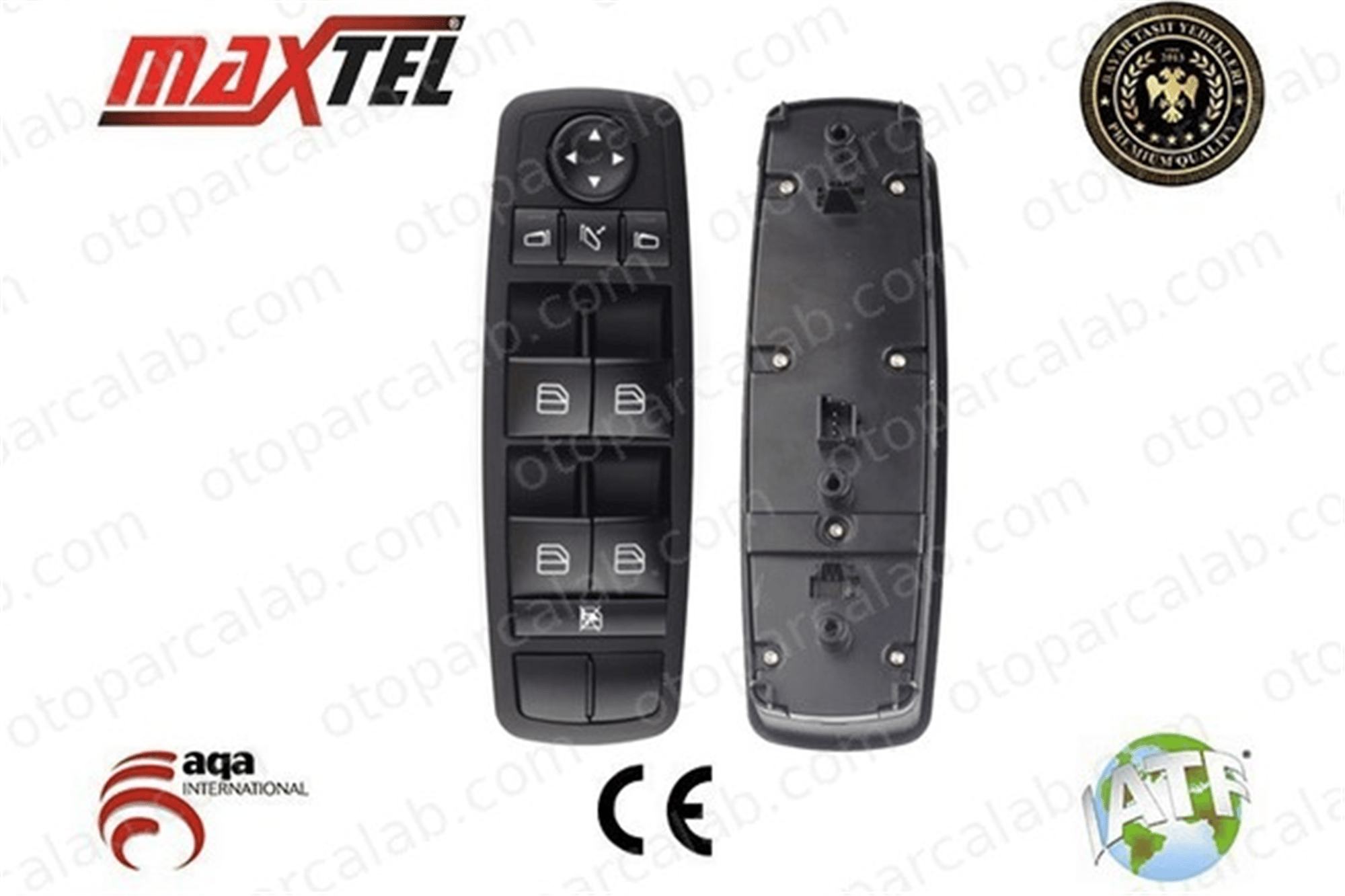 MAXTEL 18208290 Cam Açma Düğmesi Ön Sol MERCEDES-BENZ R-SERISI M-SERISI 2518300290 25182003109174