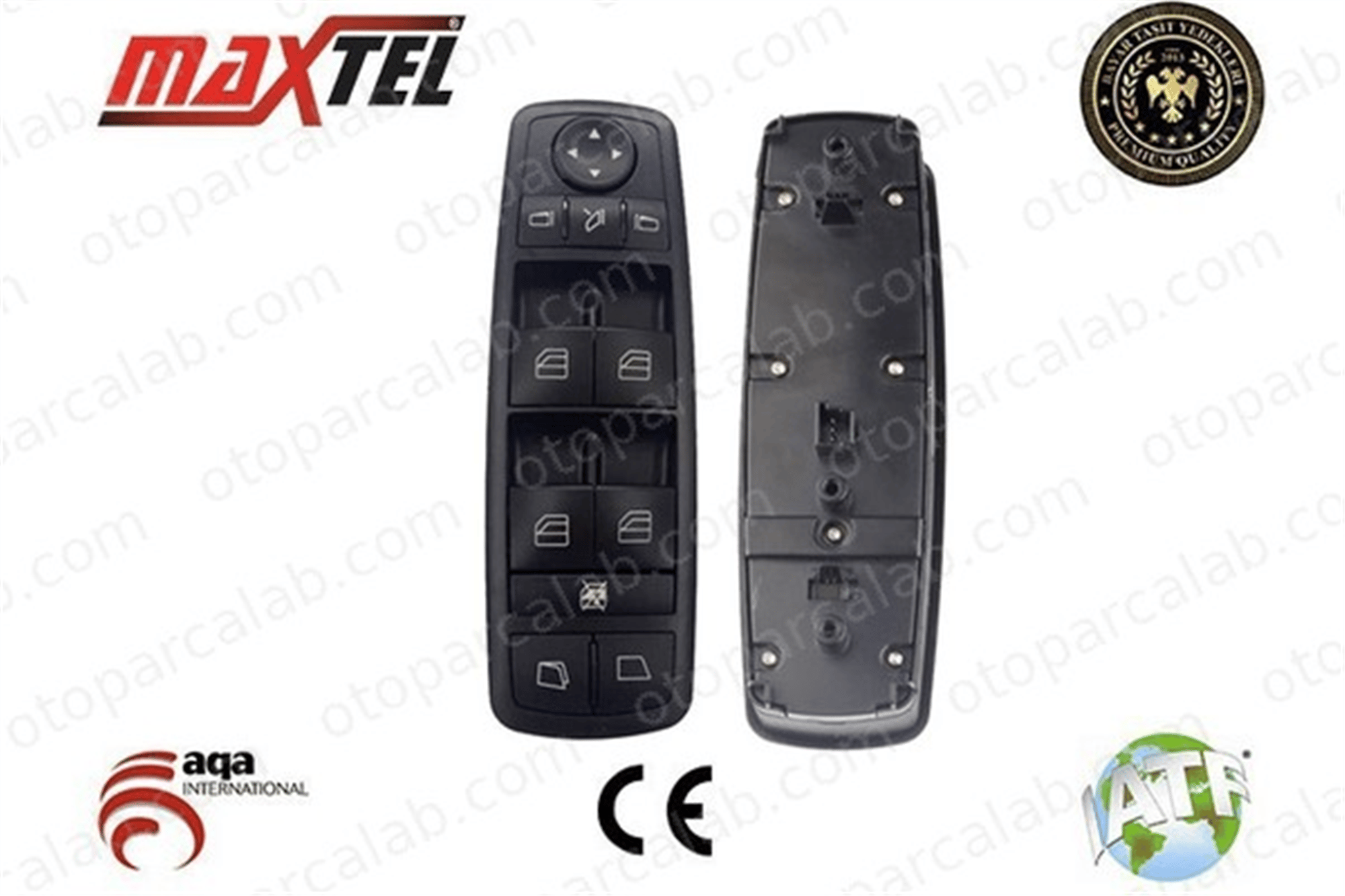MAXTEL 18208393 Cam Açma Düğmesi Ön Sol MERCEDES-BENZ R-SERISI M-SERISI 2518300390 A25183005909051