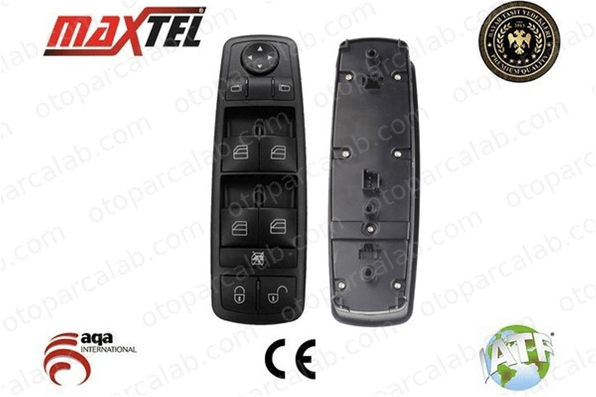MAXTEL 18208610 Cam Açma Düğmesi Ön Sol MERCEDES-BENZ A-SERISI B-SERISI Sports Tourer 1698206610 A16982066109174