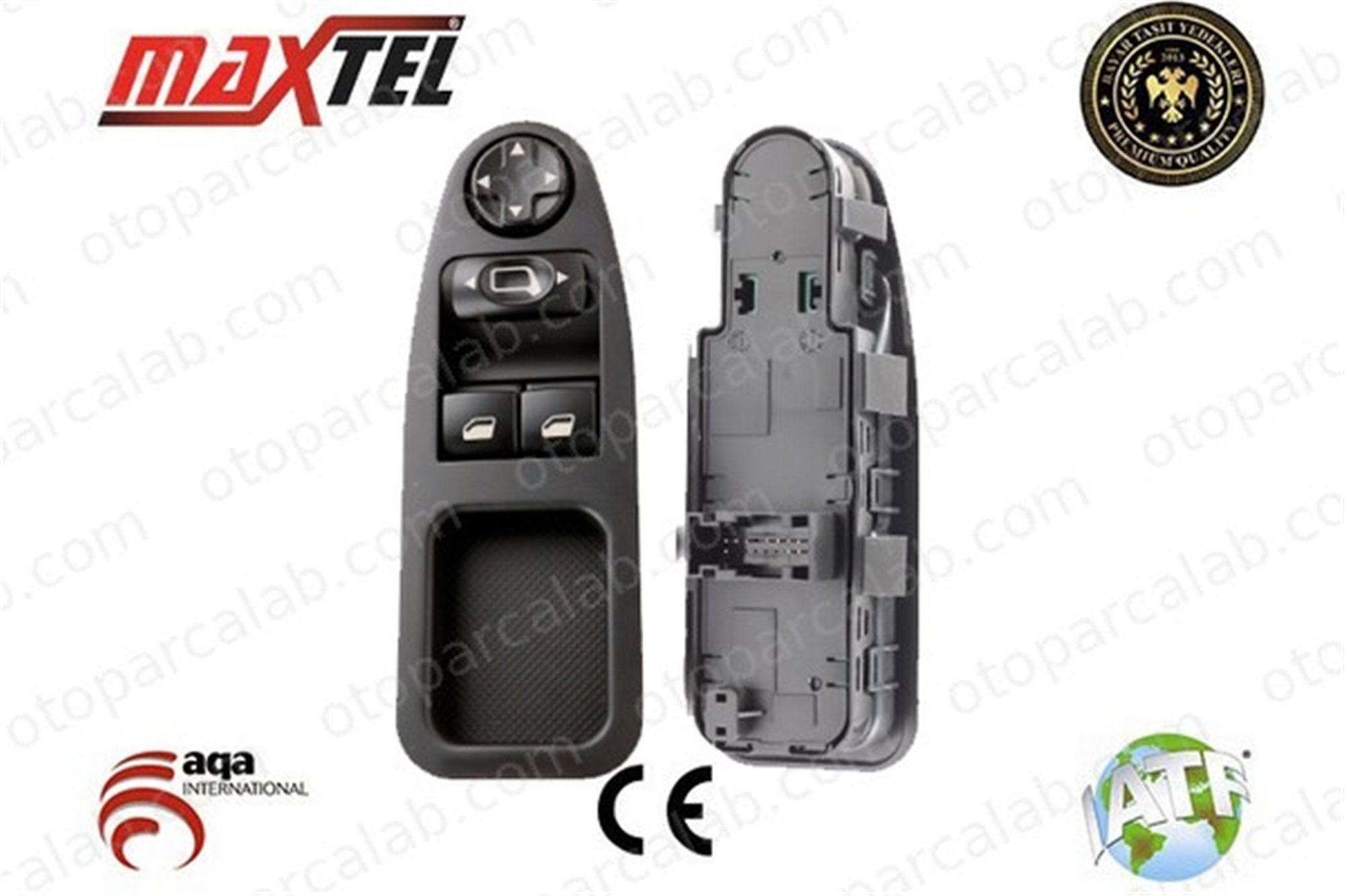 MAXTEL 18211039 Cam Açma Düğmesi Ön Sol PEUGEOT EXPERT Panelvan/Van EXPERT Platform şasi 6554ZH 1401228388