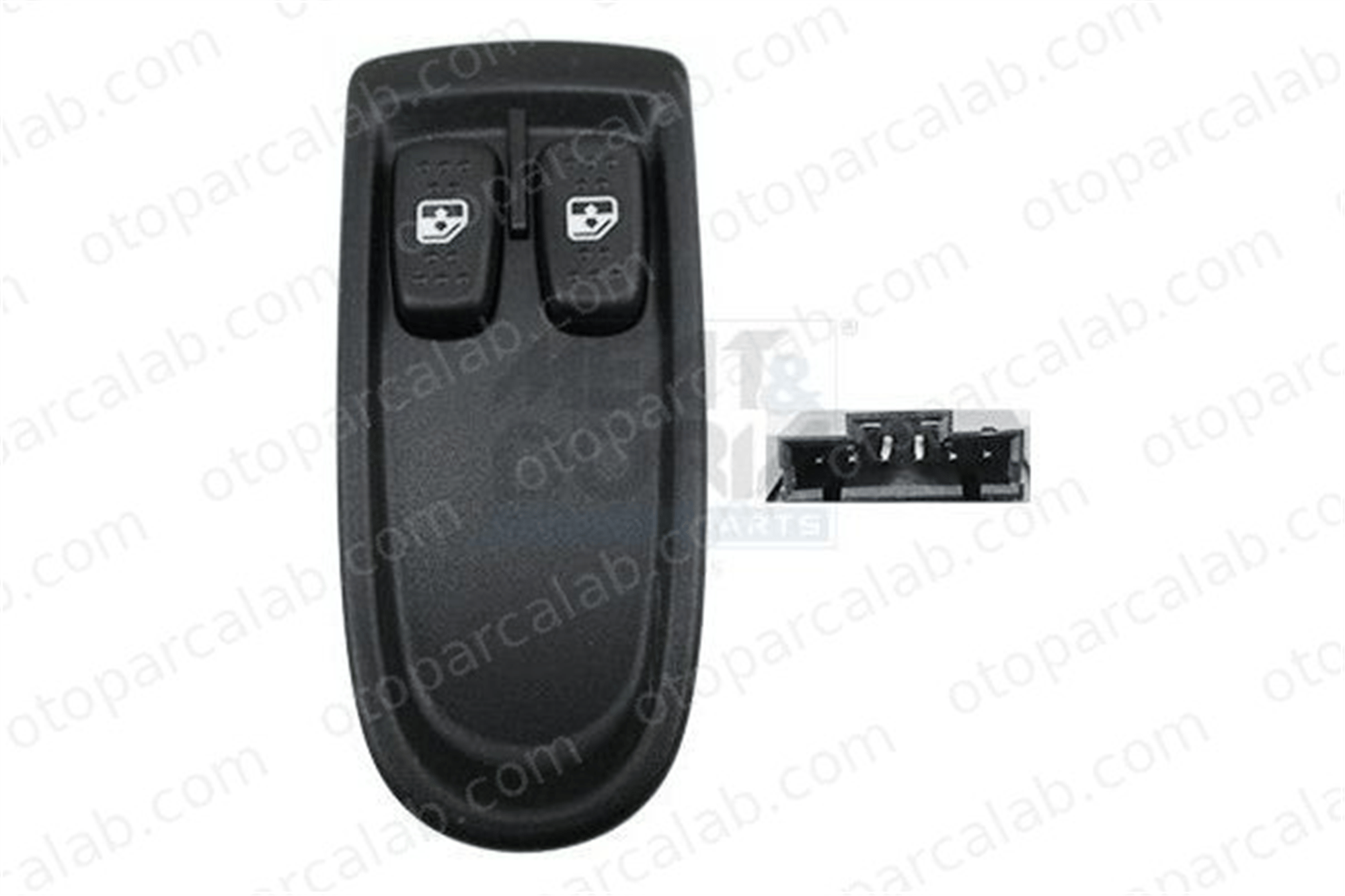 MCAR AN-1238D Cam Açma Düğmesi Ön Sol IVECO DAILY IV Platform şasi DAILY IV Panelvan/Van 5801304490 69500480
