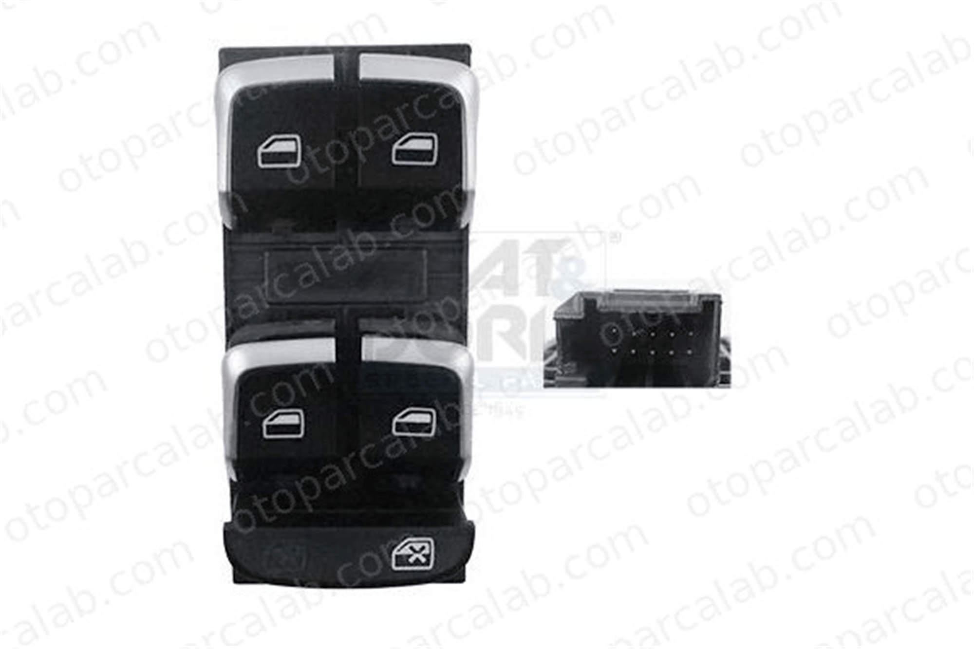 MCAR AN-1508C Cam Açma Düğmesi Ön Sağ veya Sol AUDI A4 B8 Avant A4 B8 8K0959851F