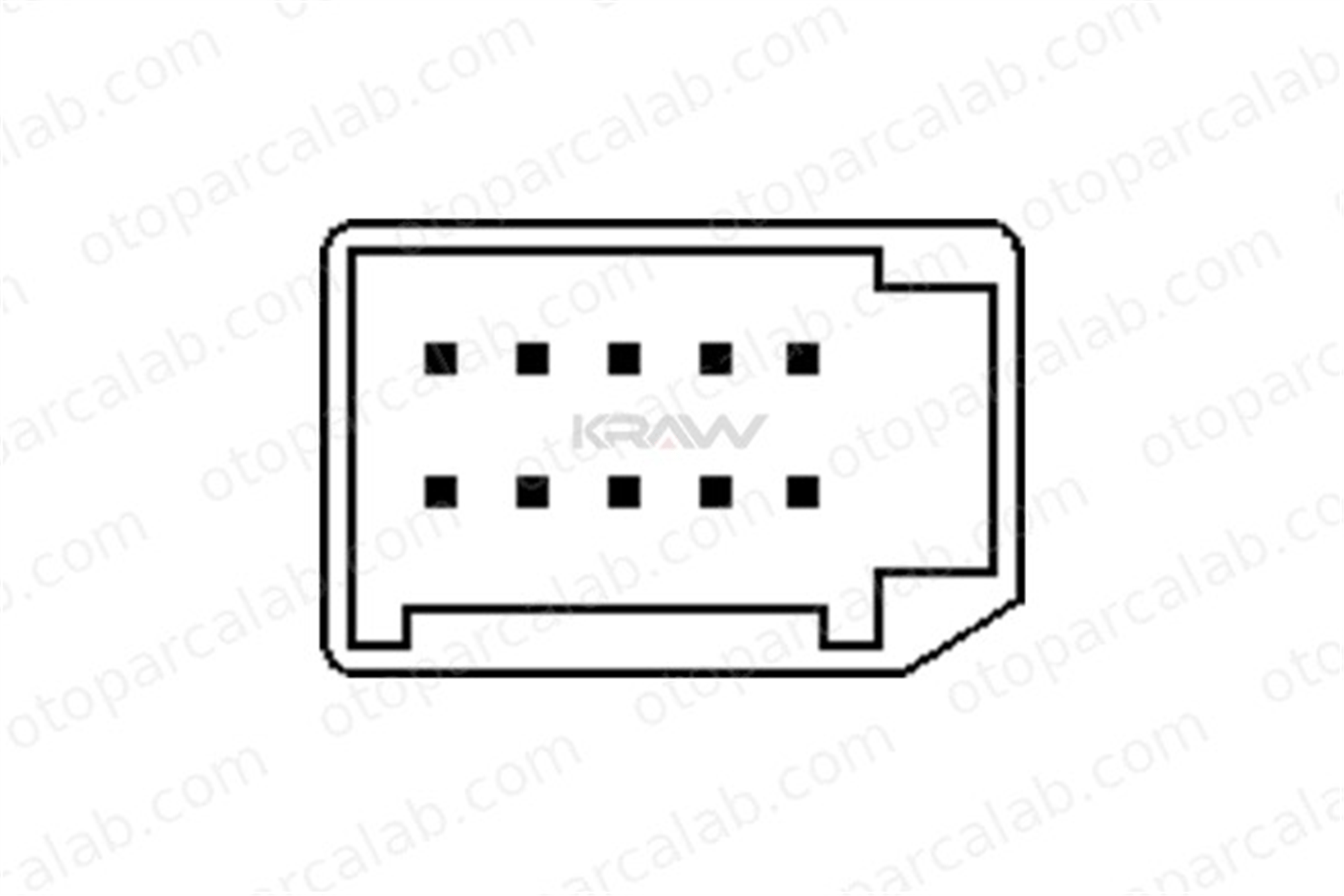 MCAR AN-1512D Cam Açma Düğmesi Ön Sağ AUDI A4 B9 Avant A4 B9 4M0959851B