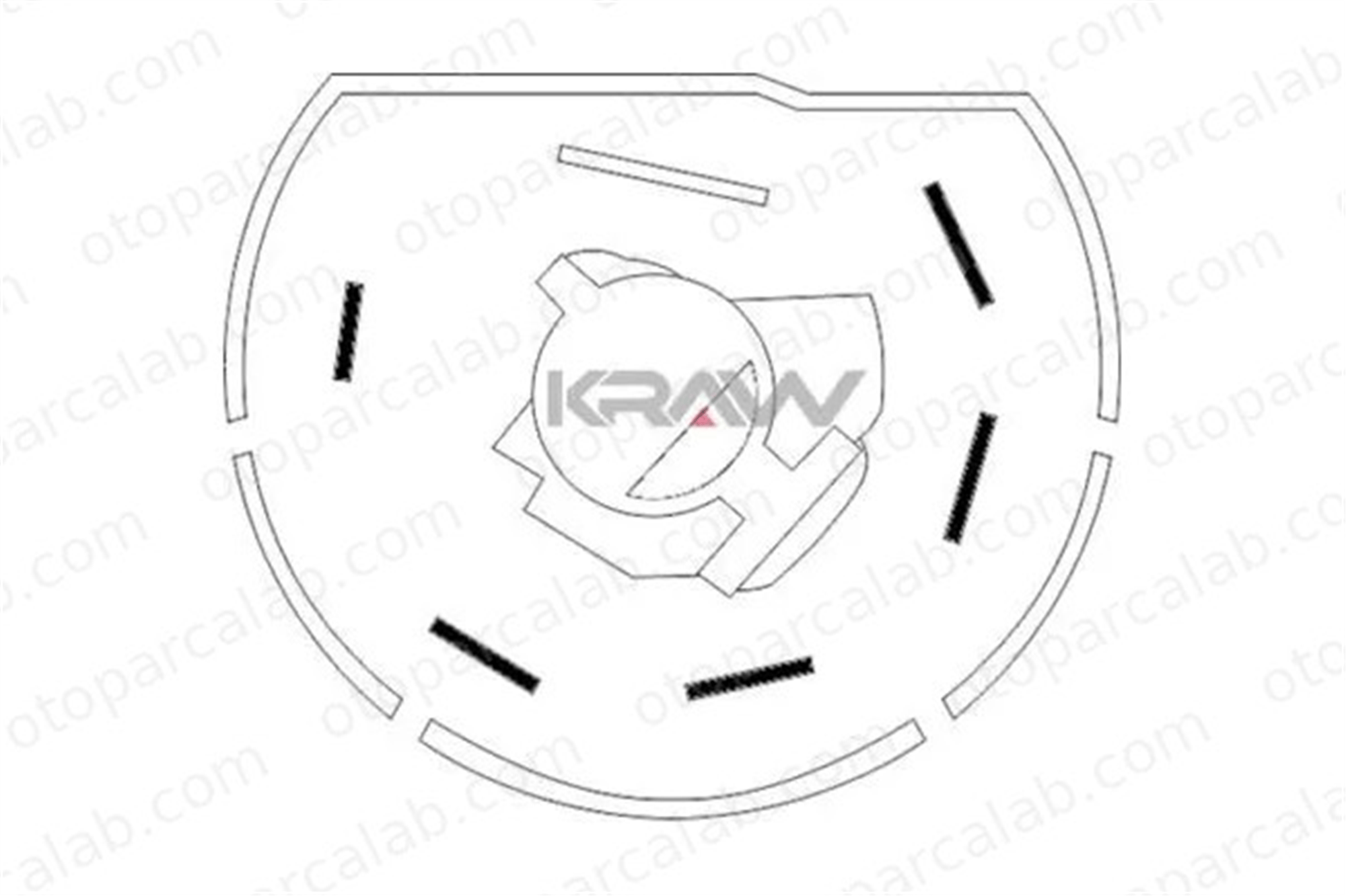 MCAR AN-2381 Kontak Termik OPEL ASTRA F Station wagon VECTRA A 914852