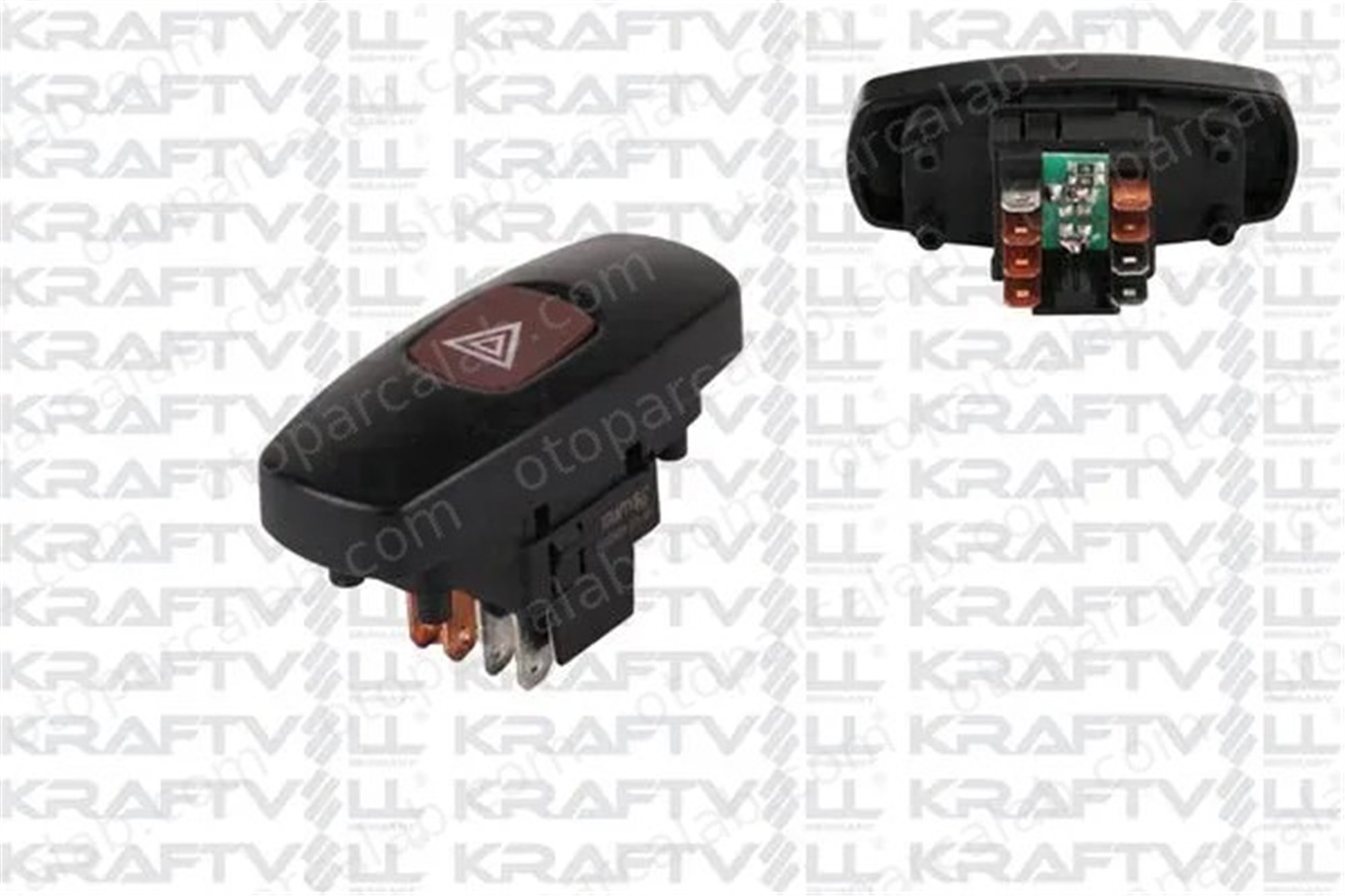 MCAR AN-283 Dörtlü Flaşör Düğmesi FIAT MAREA MAREA Weekend 735257109 712953614