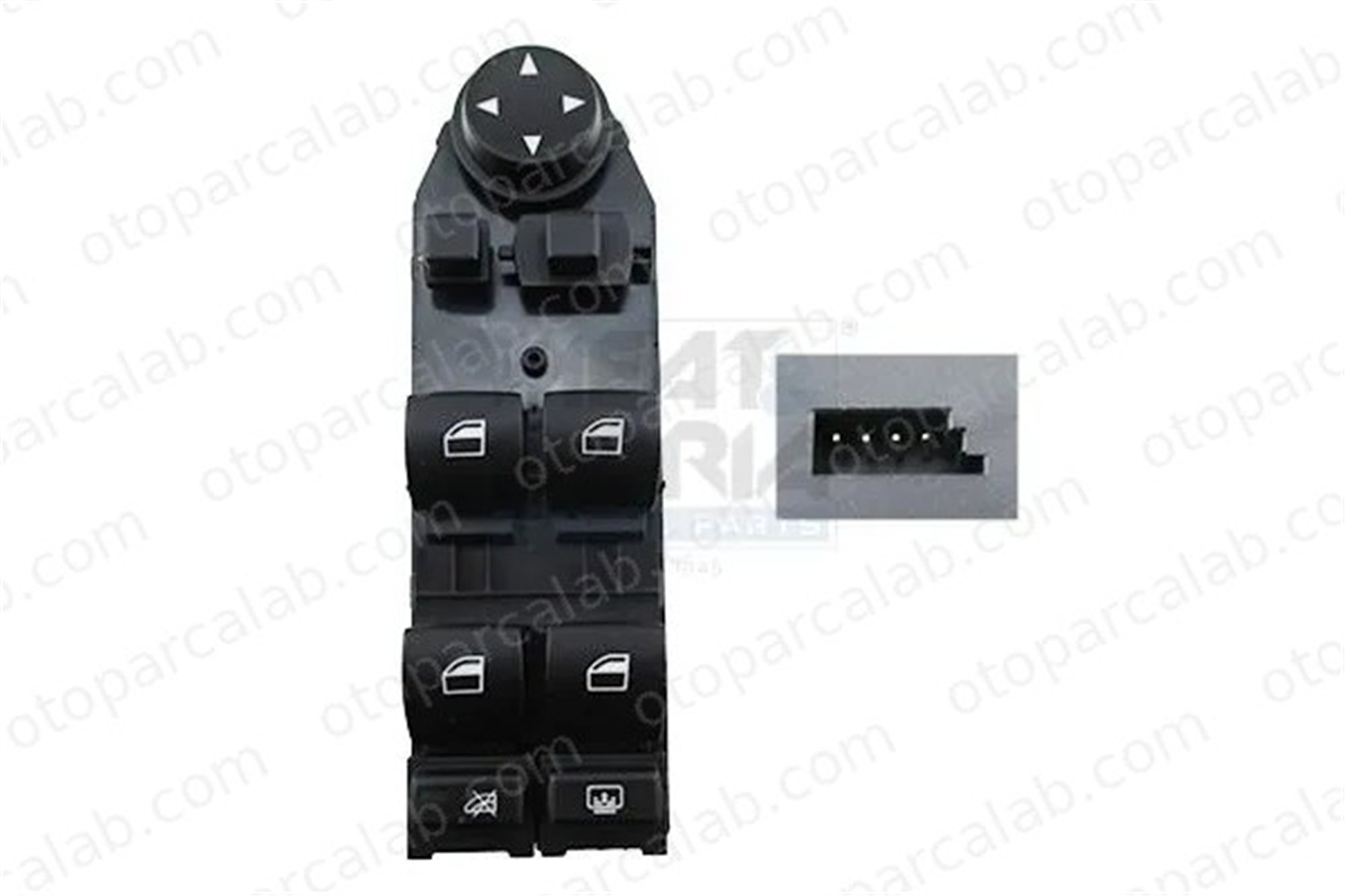 MCAR AN-3510C Cam Açma Düğmesi Ön Sol BMW 5 Touring 5 AN3510C 61316927637