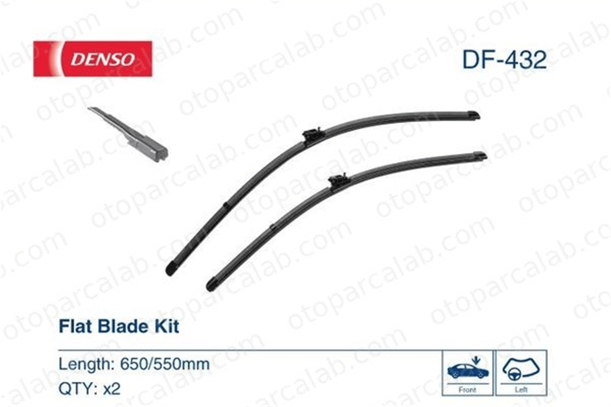 MERCEDES ORJINAL A1678209201 Silecek Süpürgesi Ön 650/550 mm - 26/22 inç MERCEDES-BENZ GLE GLE Coupe A1678209201