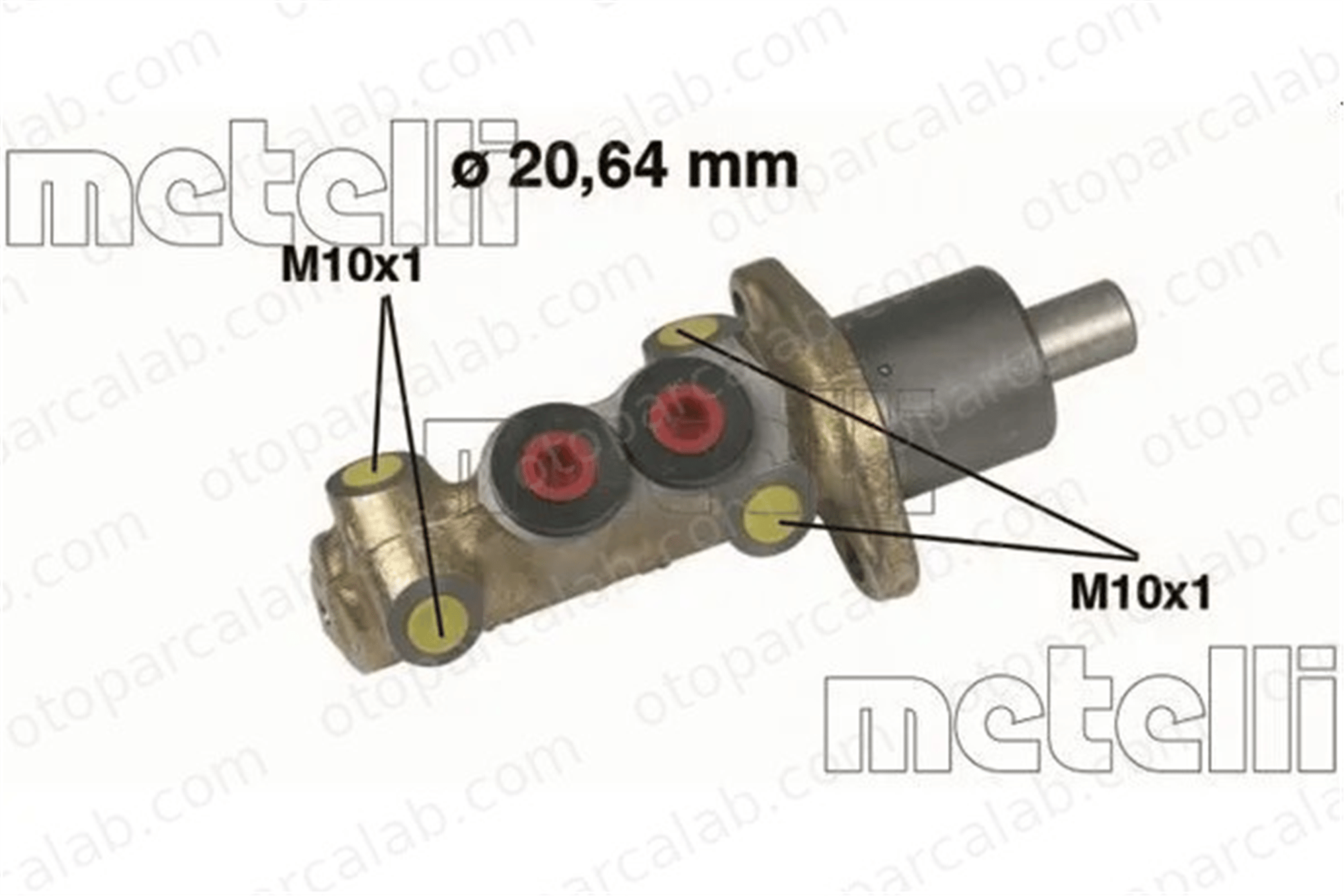 METELLI 05-0059 Fren Ana Merkez PEUGEOT 205 II RENAULT 19 II Chamade 7700793558 91510533
