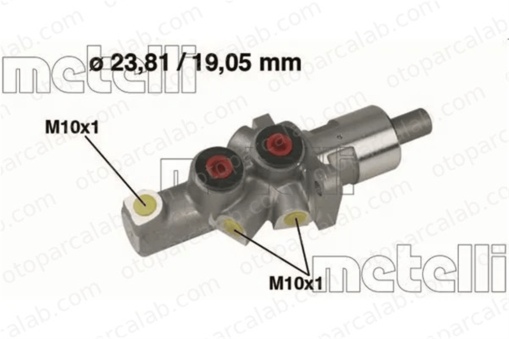 METELLI 05-0177 Fren Ana Merkez MERCEDES-BENZ 124 Sedan 124 T-Model 44303901 44303401