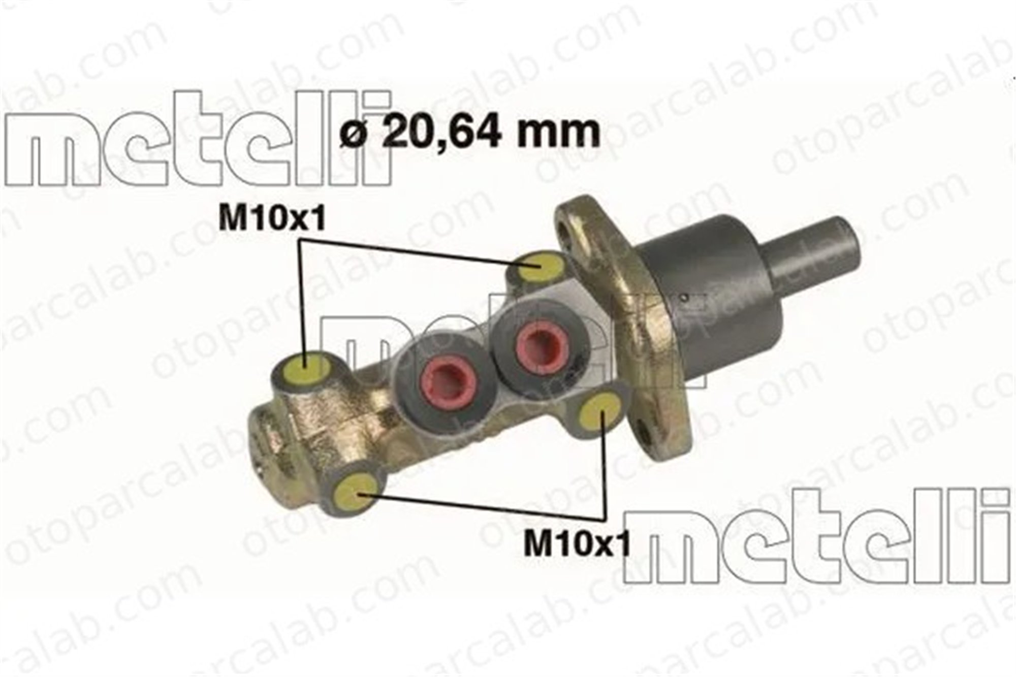 METELLI 05-0207 Fren Ana Merkez SEAT IBIZA II VW POLO III 1H1611019C 1H1611019A