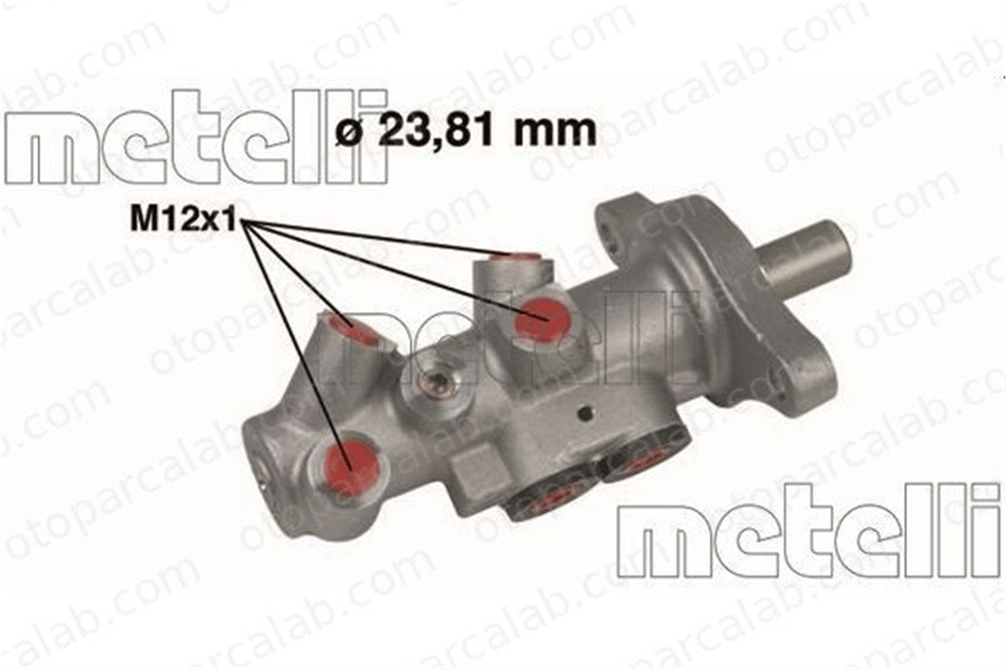METELLI 05-0295 Fren Ana Merkez VW BORA I GOLF IV Variant 1J1614019A