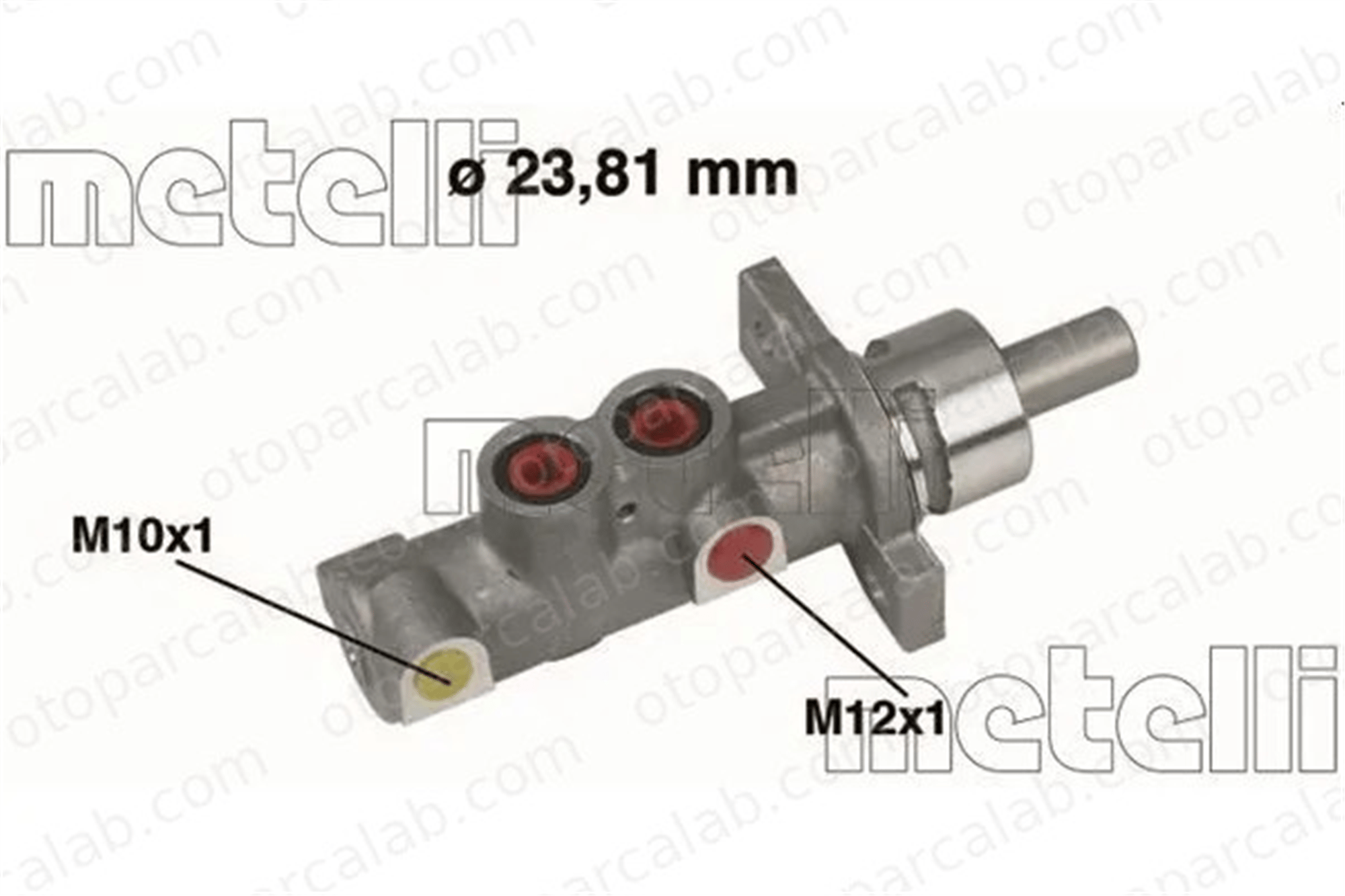 METELLI 05-0358 Fren Ana Merkez CITROËN XSARA Break BERLINGO / BERLINGO FIRST MPV 4601F6