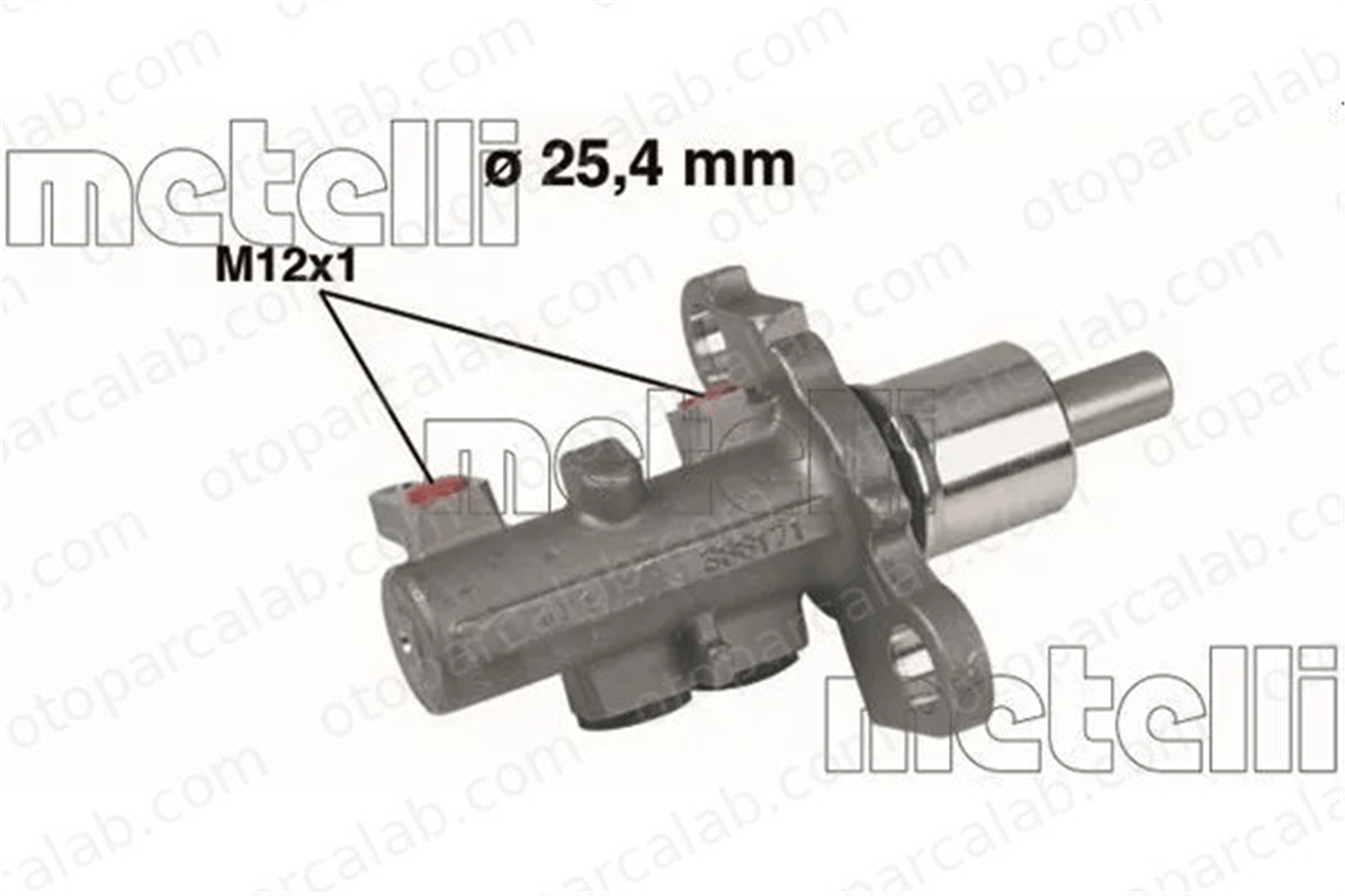 METELLI 05-0402 Fren Ana Merkez AUDI A6 C5 Avant A4 B5 Avant 4D0611021A 4D0611021
