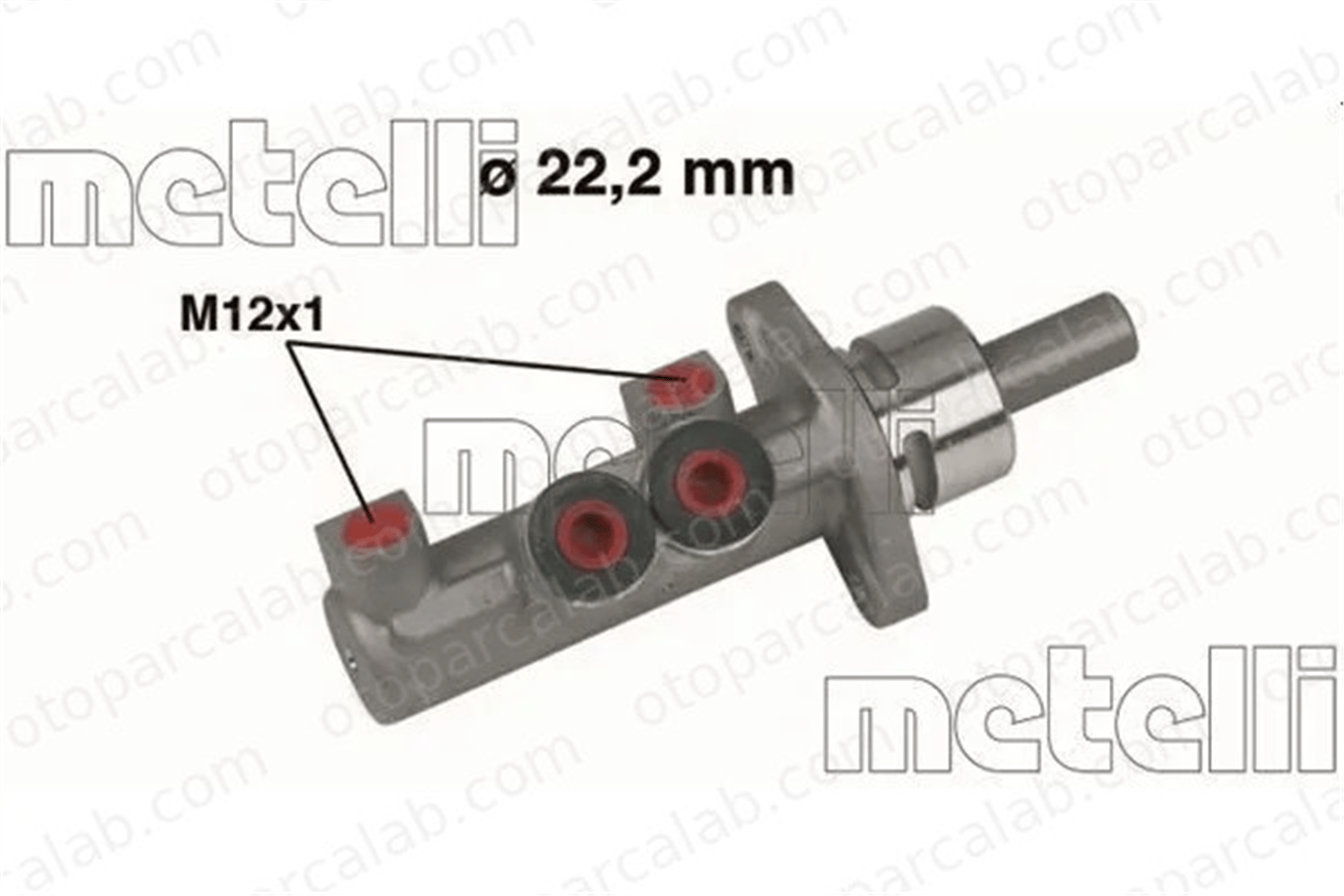 METELLI 05-0403 Fren Ana Merkez VW POLO III CLASSIC LUPO I 6N0614019