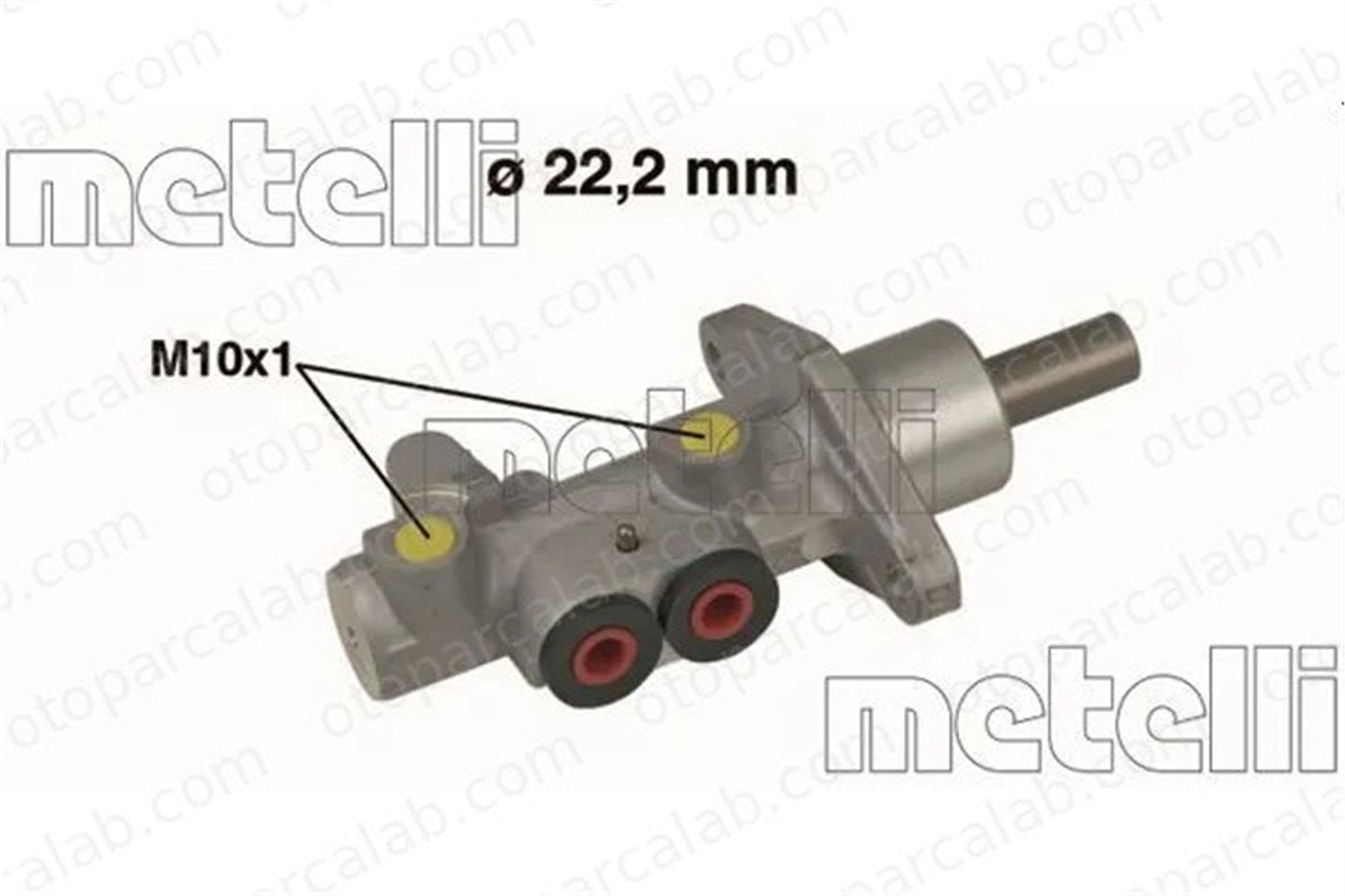 METELLI 05-0492 Fren Ana Merkez VW POLO III LUPO I 6N1614019A