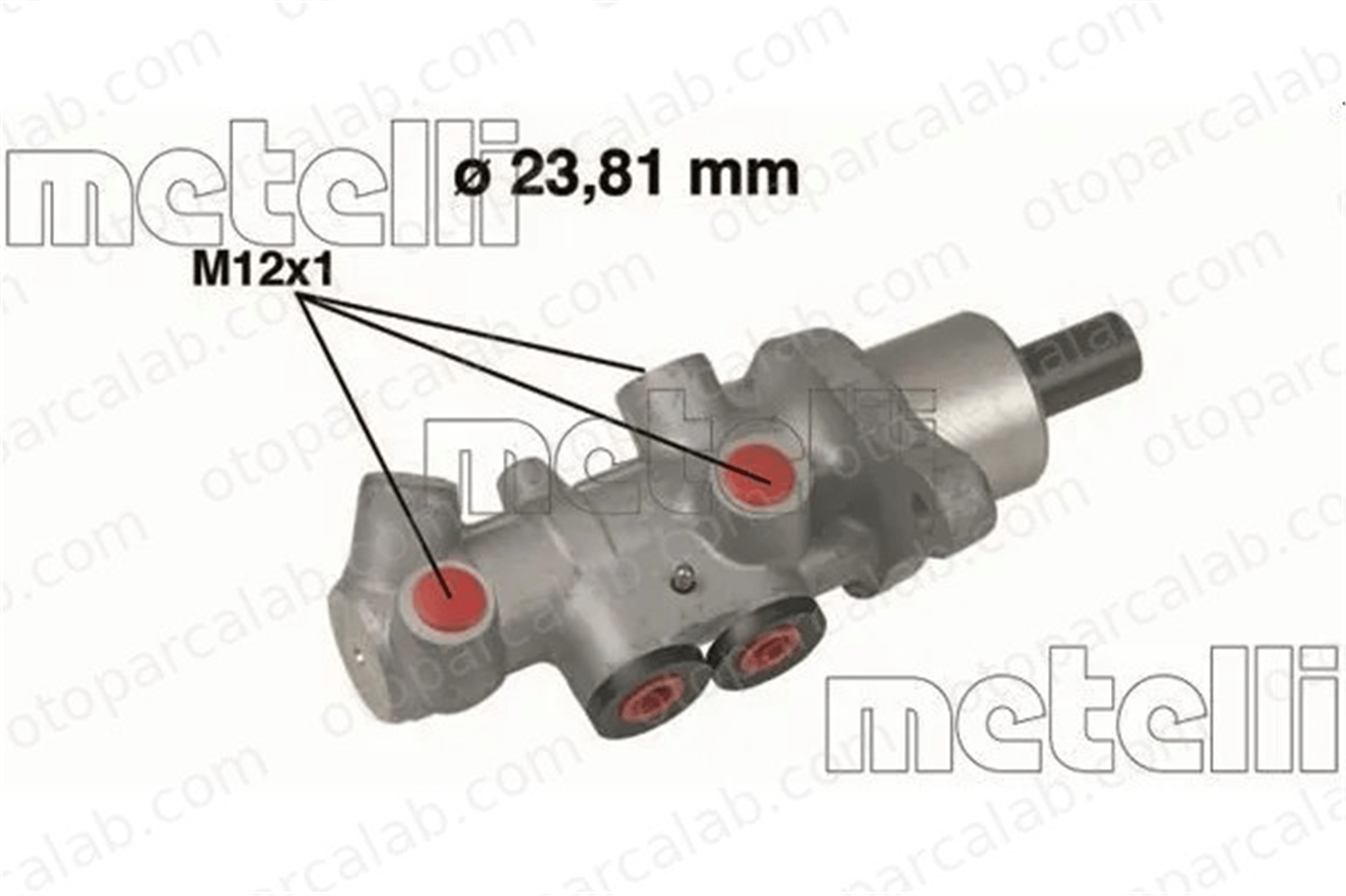 METELLI 05-0536 Fren Ana Merkez VW BORA I GOLF IV 1J1614019C 1J1614019F