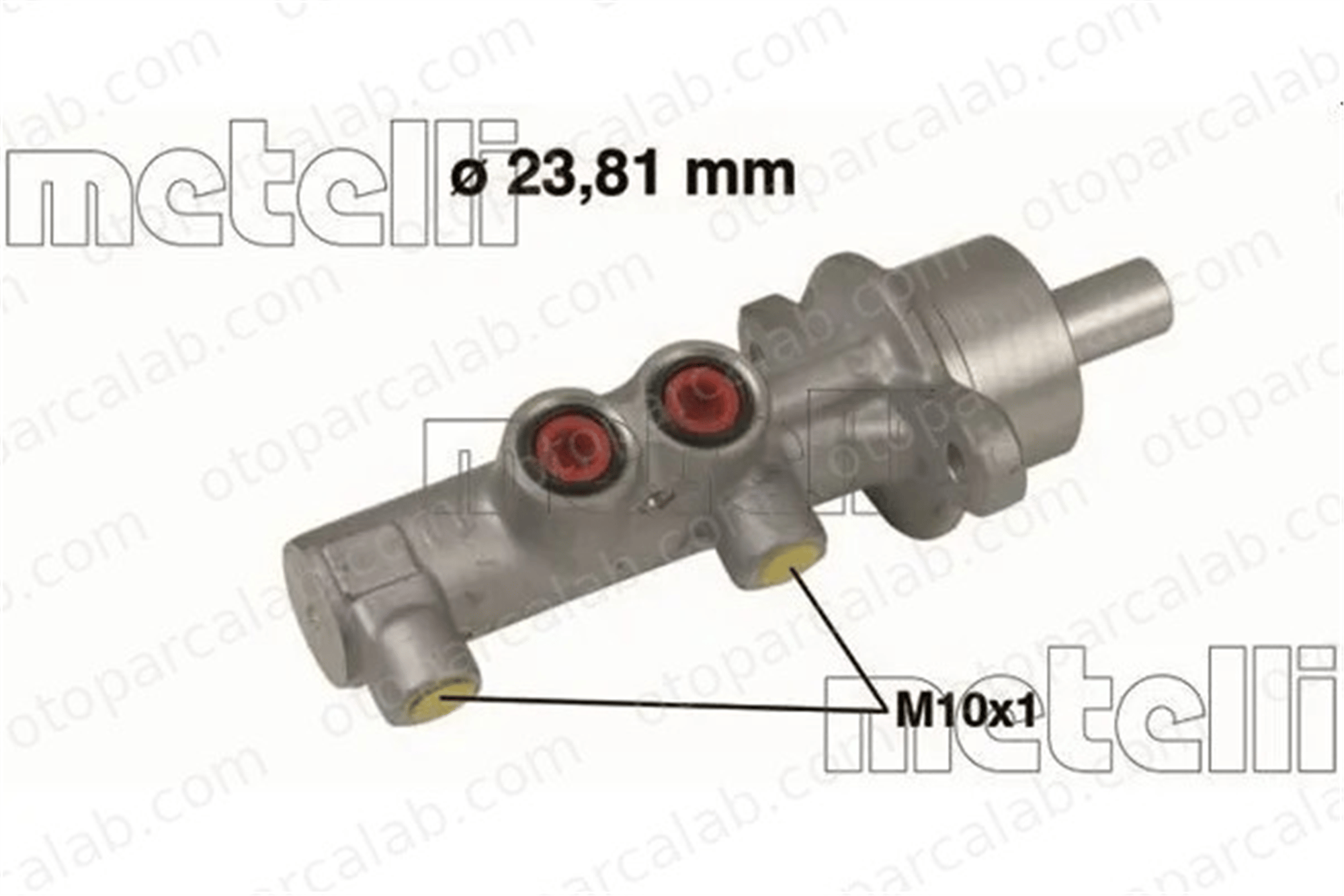 METELLI 05-0539 Fren Ana Merkez OPEL CORSA C Kasa/eğik arka COMBO Kasa/büyük limuzin 558131 558147