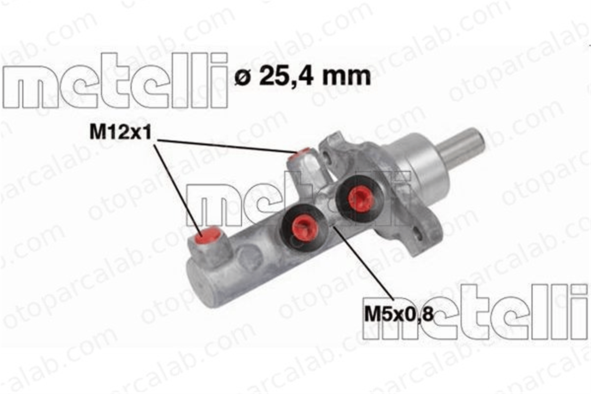 METELLI 05-0569 Fren Ana Merkez OPEL ASTRA H ASTRA H Station wagon 93179177 558143