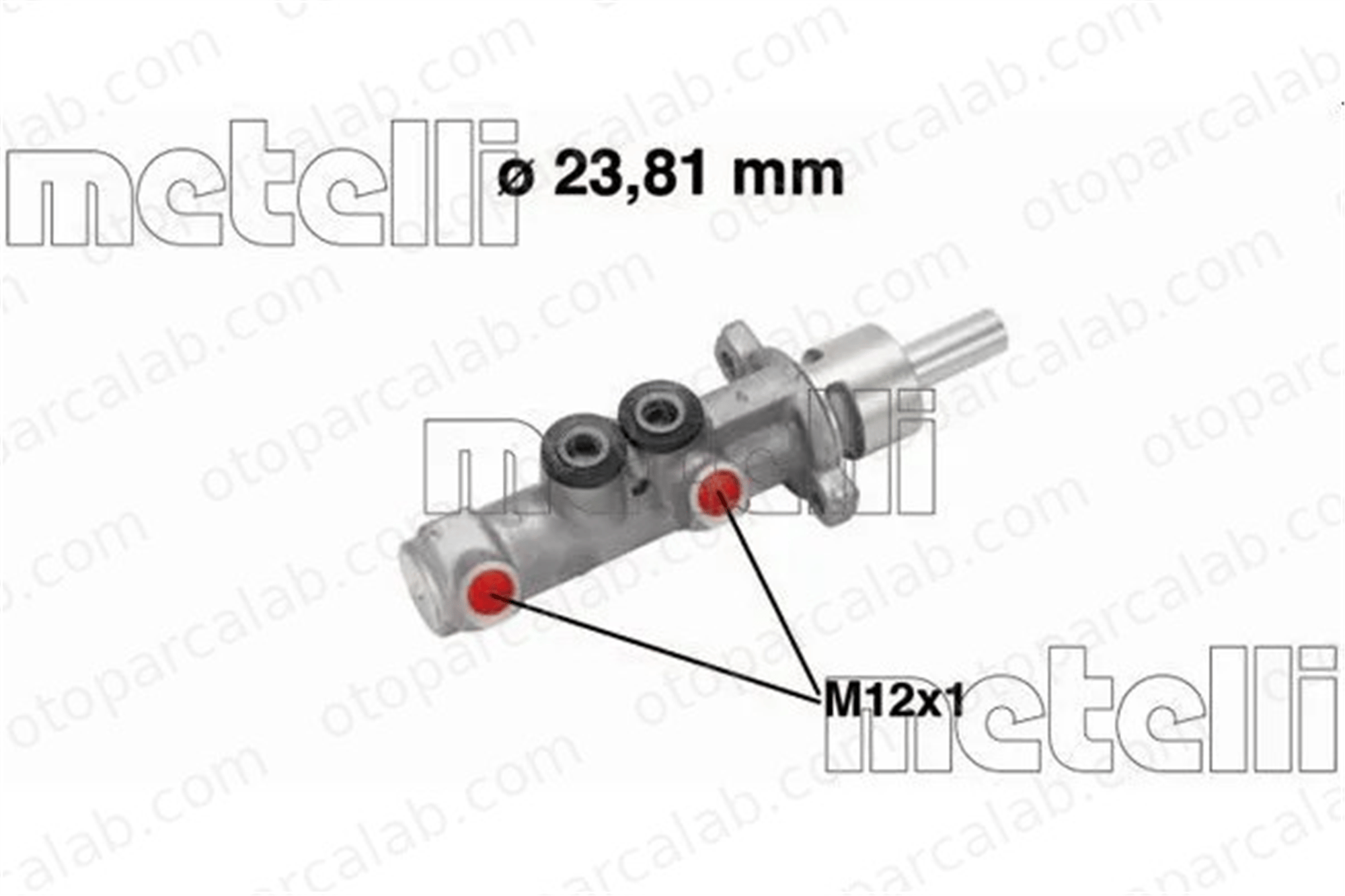METELLI 05-0572 Fren Ana Merkez OPEL MOVANO A Panelvan/Van MOVANO A Minibüs/Otobüs 7701207979 4601000QAP