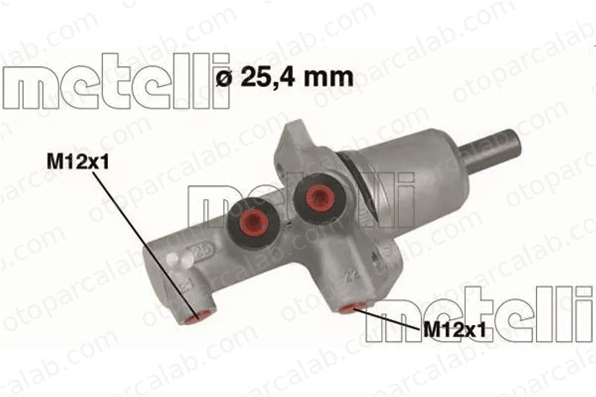 METELLI 05-0616 Fren Ana Merkez MERCEDES-BENZ SPRINTER 4-t Panelvan/Van SPRINTER 4-t Platform şasi 4317001 000 431 70 01