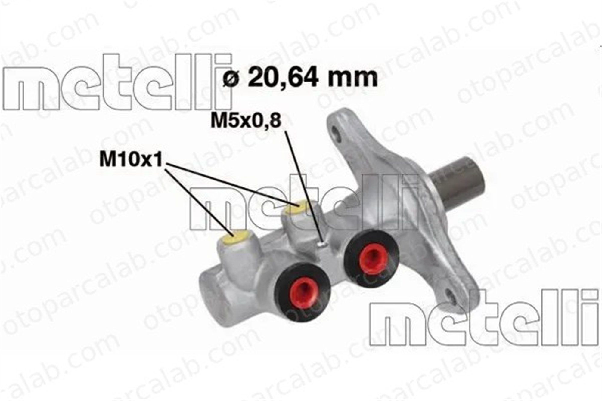 METELLI 05-0682 Fren Ana Merkez FIAT PANDA 500 77364659 1560813