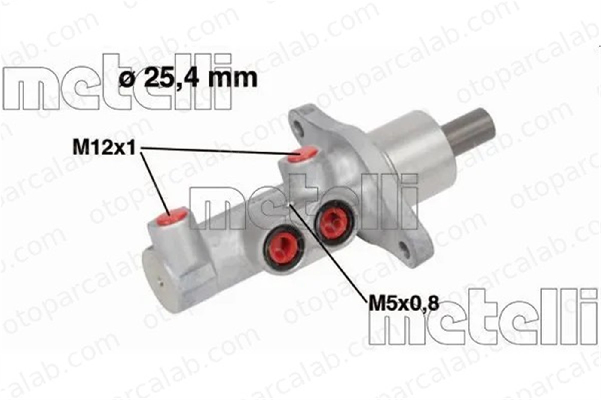 METELLI 05-0718 Fren Ana Merkez FORD C-MAX FOCUS II 6M512140BC 1469140